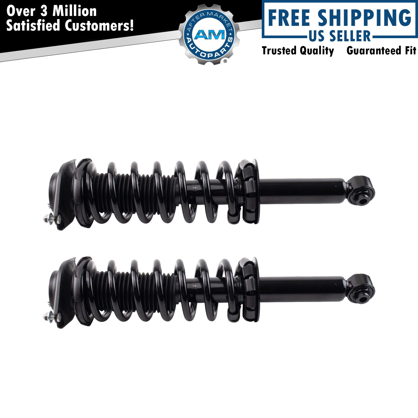 Rear Shock & Spring Assembly Set Fits 2017 Subaru Forester