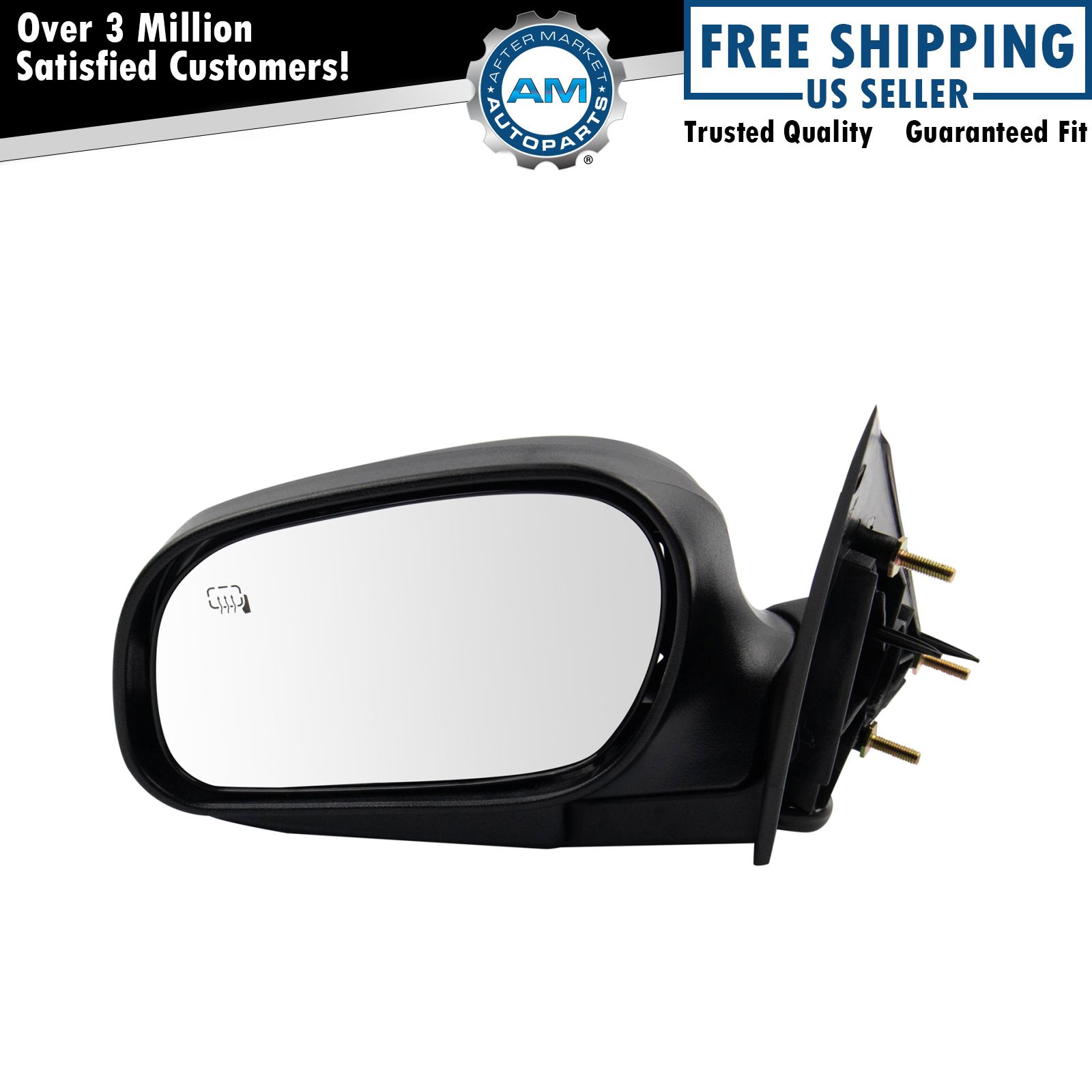 Mirror Side View Power Heated Driver Left LH for Crown Victoria Grand Marquis