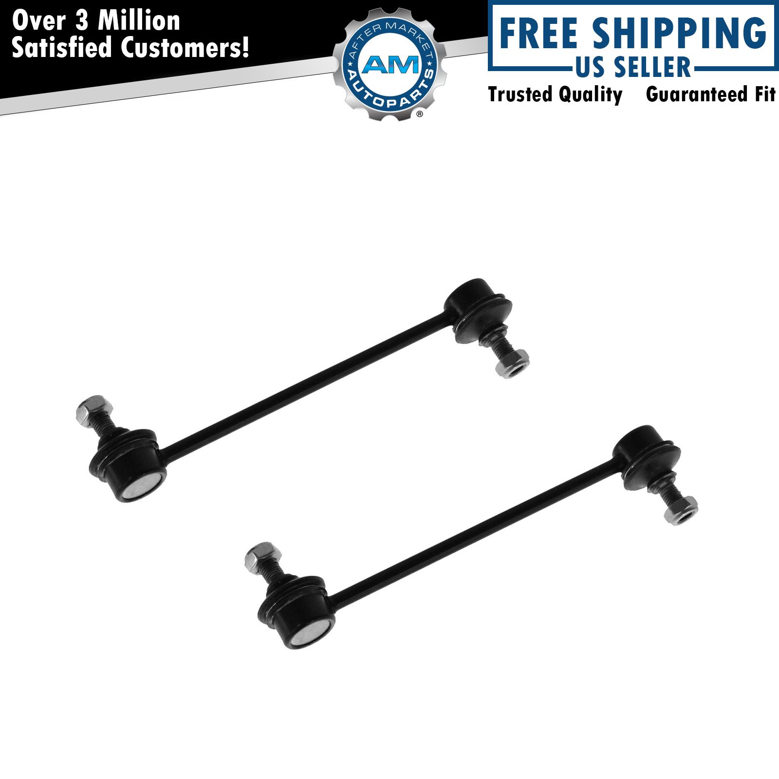 Sway Bar End Link Rear Left Right LH RH Pair Set of 2 for Toyota Lexus Saturn