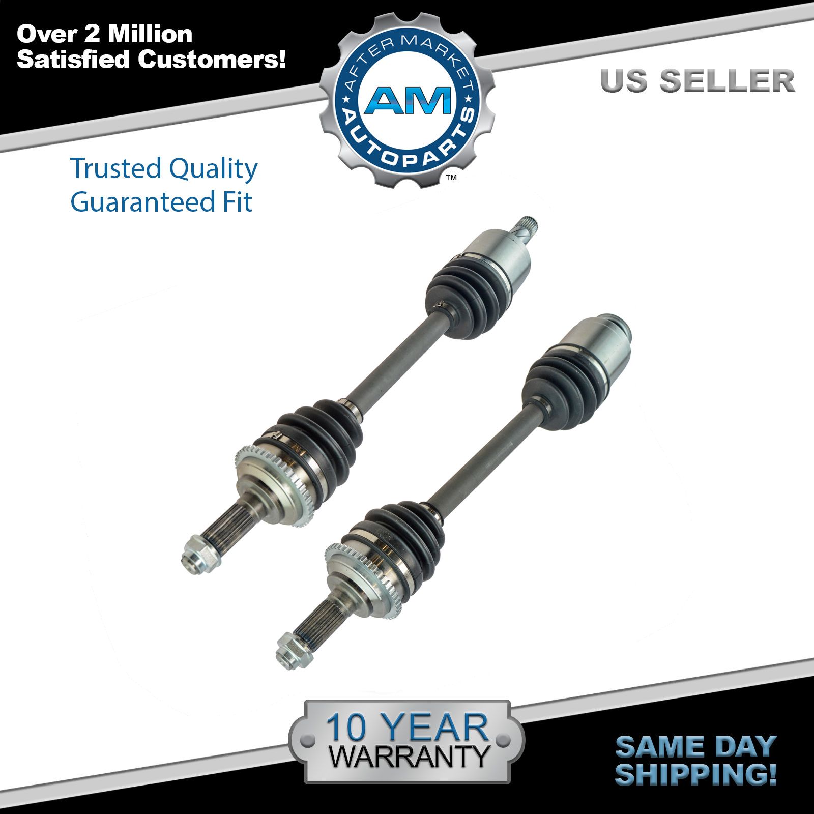Front CV Axle Shaft Assembly Kit Pair Set of 2 for Fusion Milan 6 2.3L New
