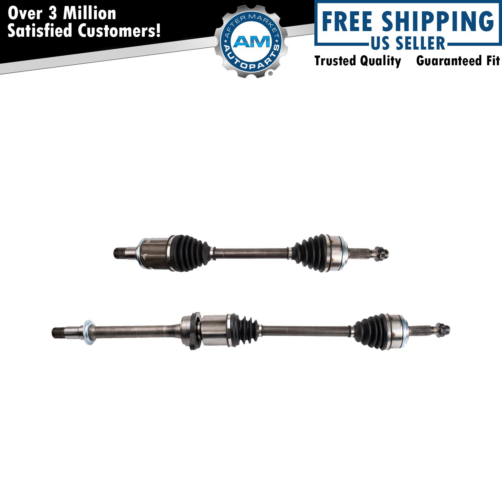 Front CV Axle Shaft Set For 2018-2020 Toyota Camry