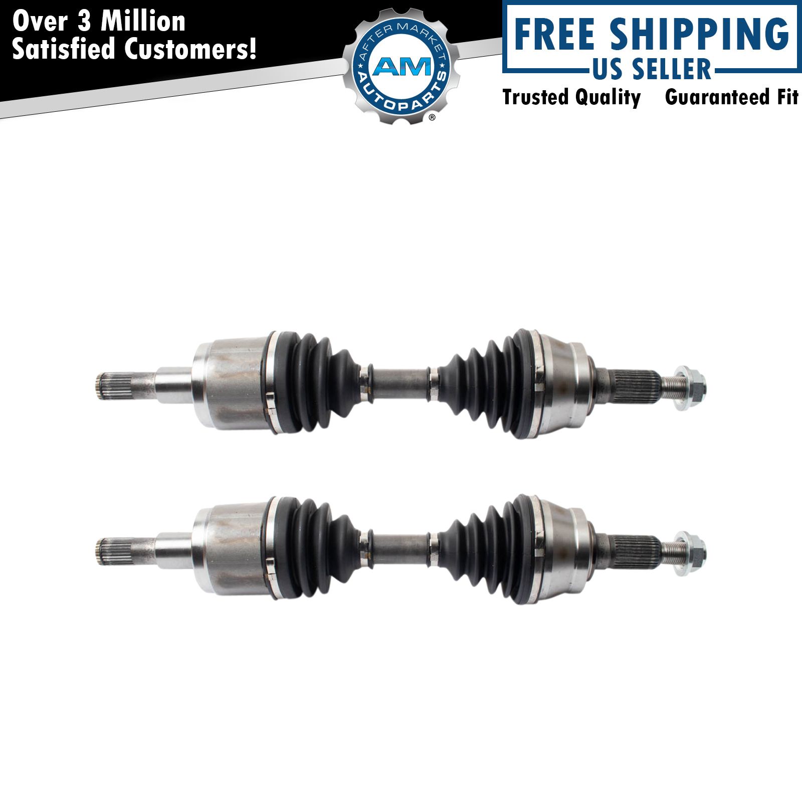 Front CV Axle Shaft Assembly Set For 15-21 Chevrolet Colorado GMC Canyon