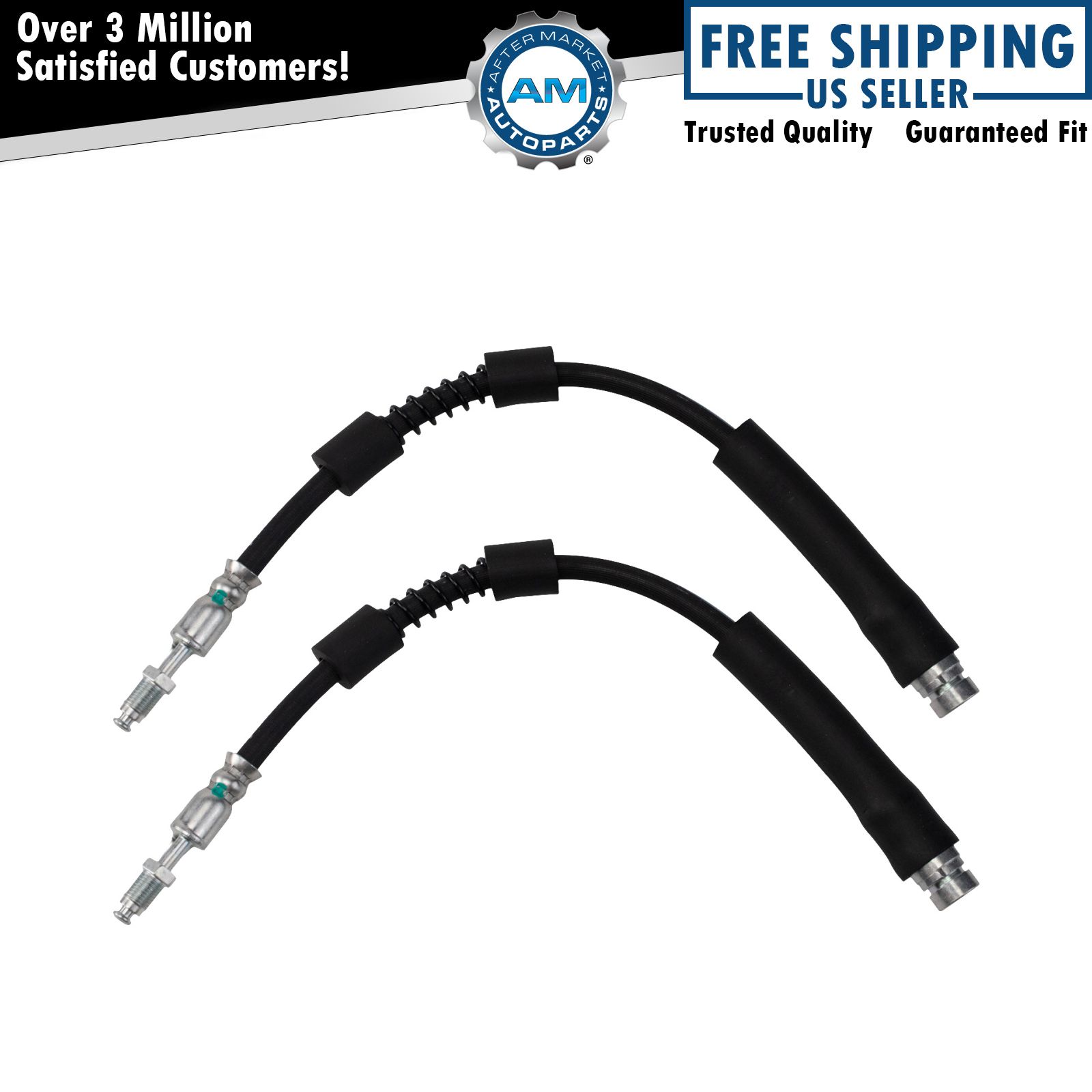 Front Brake Hose Set For 2010-2013 Ford Transit Connect