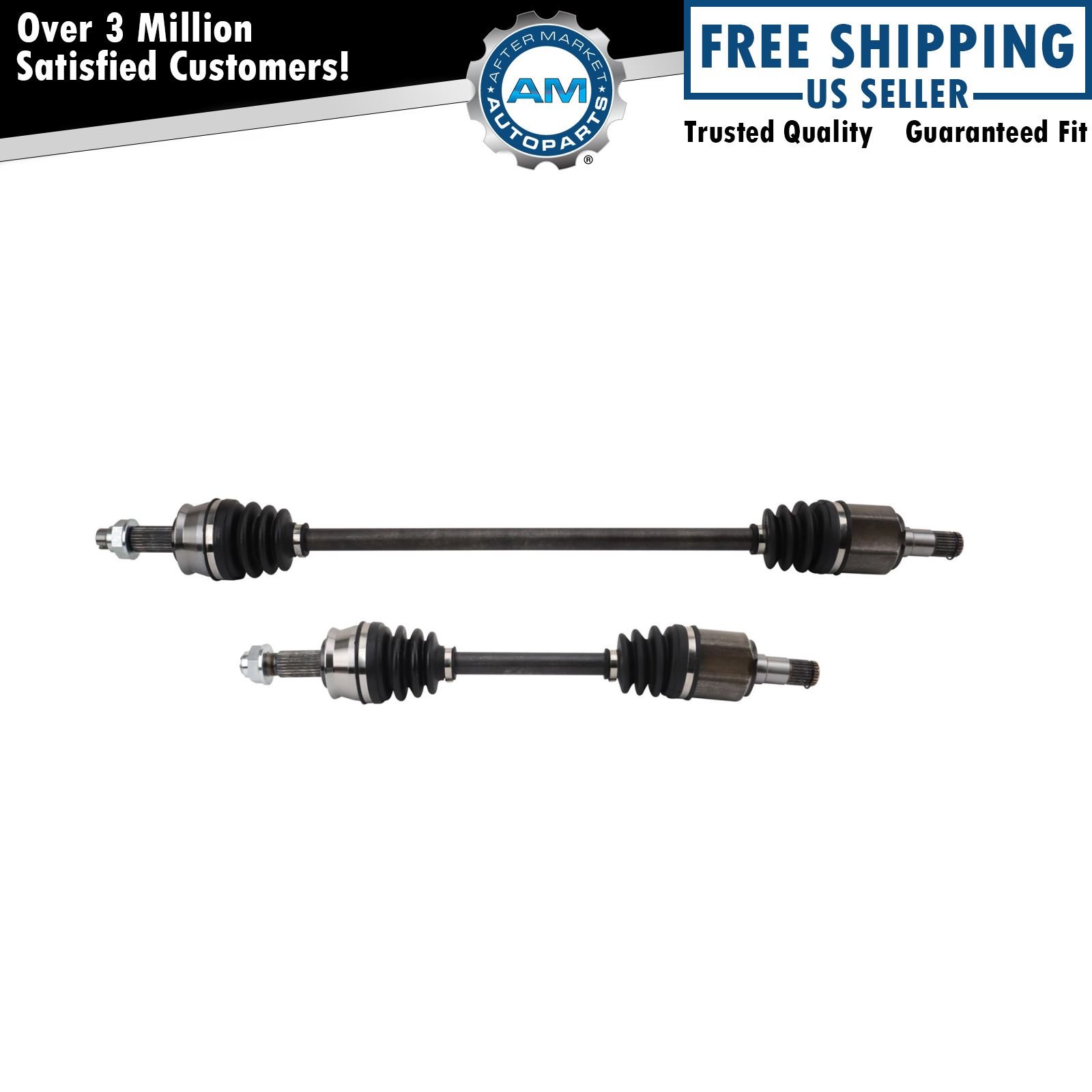 <b>2 Piece CV Axle Assembly Set</b>