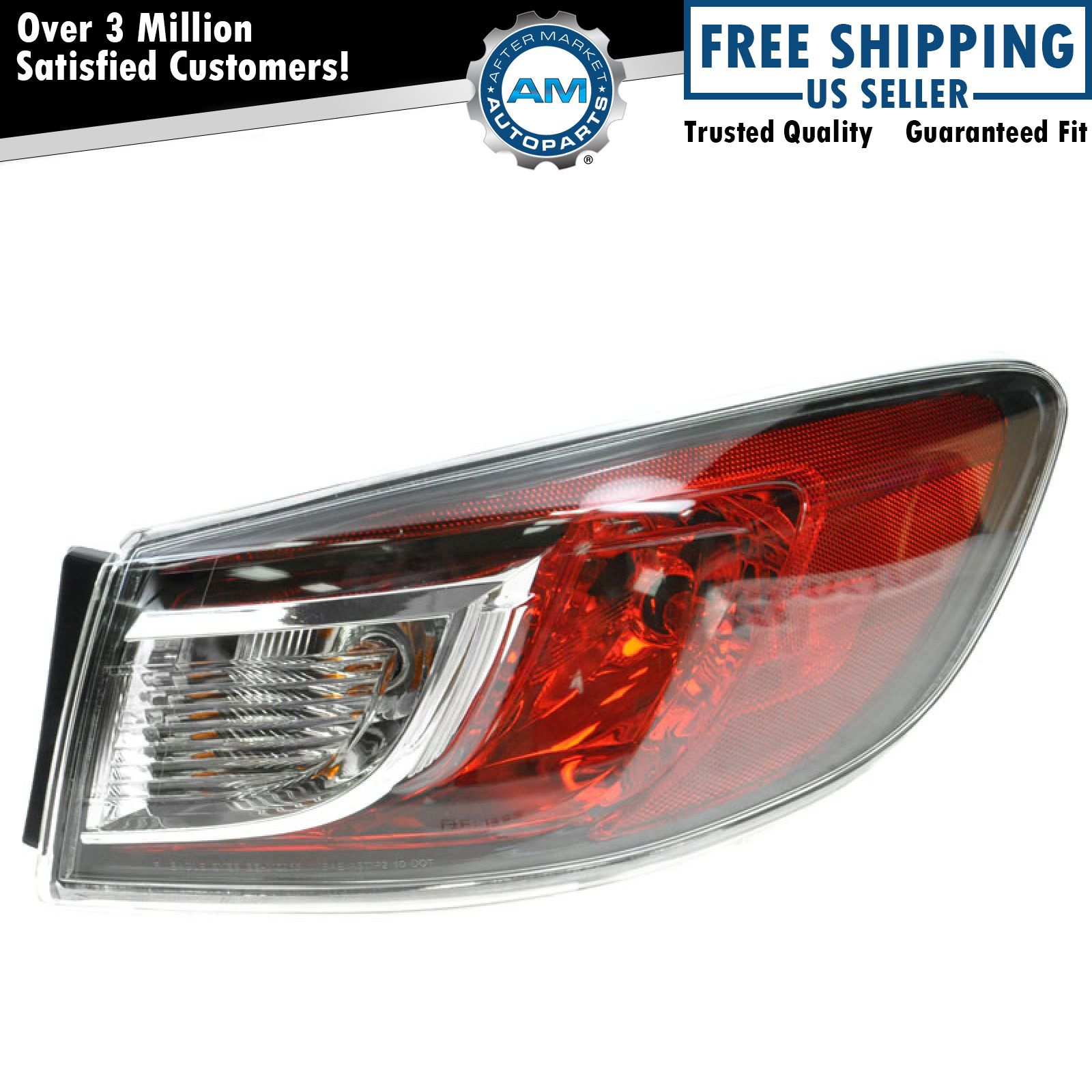 Right Outer Tail Light Assembly For 2010-2013 Mazda 3 MA2801144