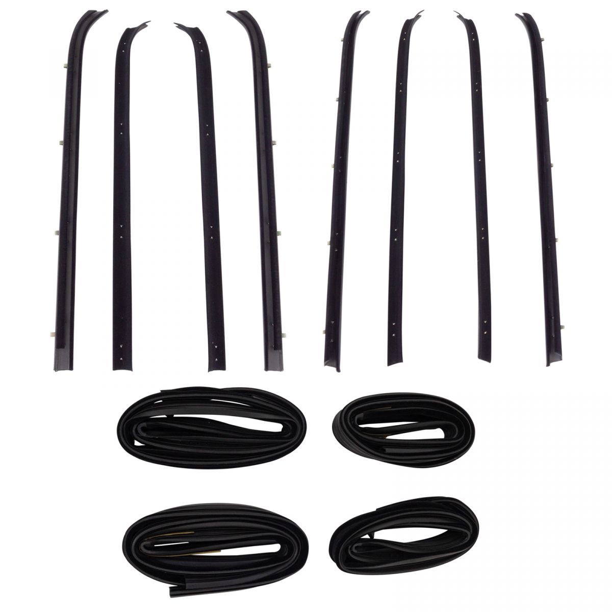 New Vent Window Glass Seal Weatherstrip Kit Compatible With