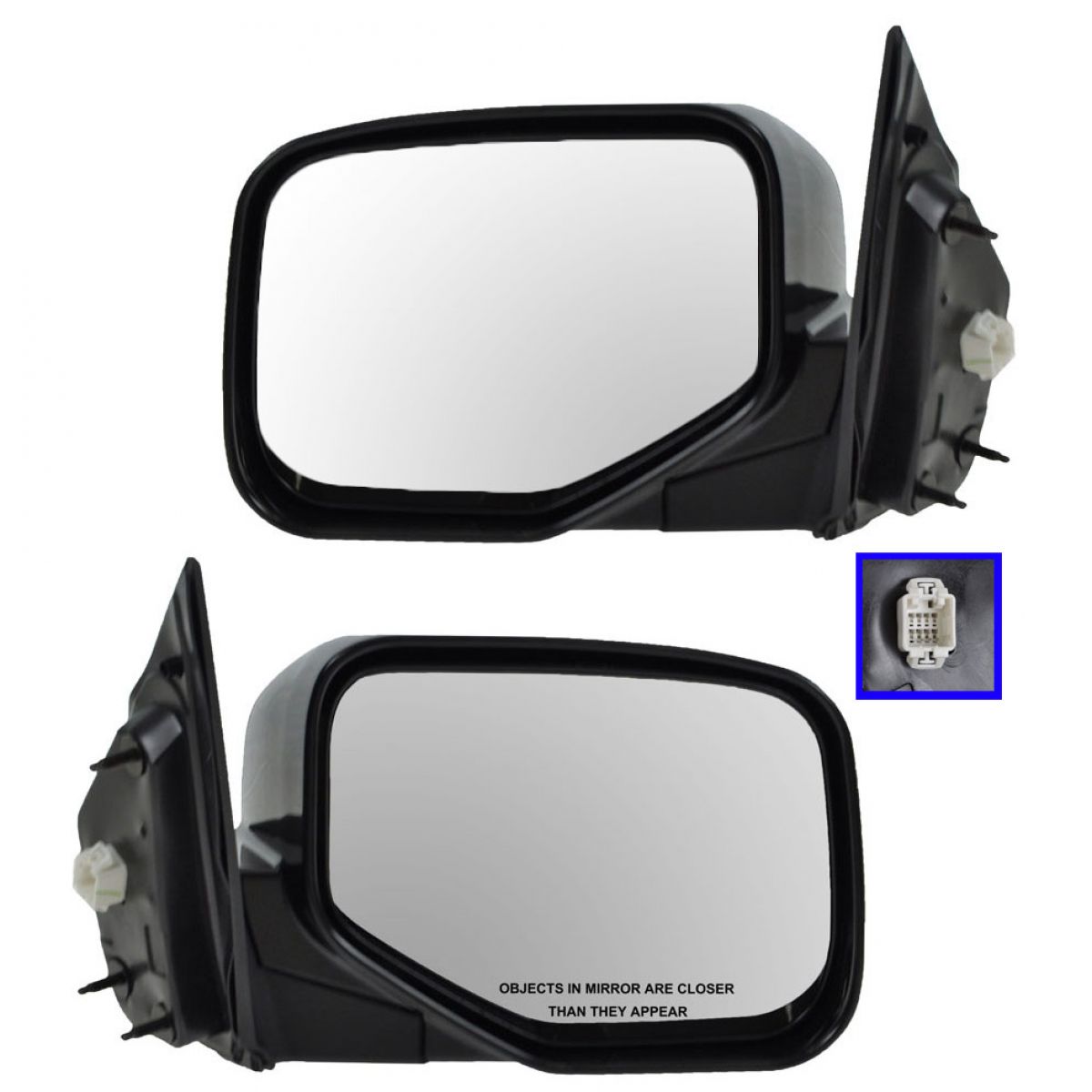 Side View Mirrors Power Folding LH & RH Pair Set for 0613 Honda
