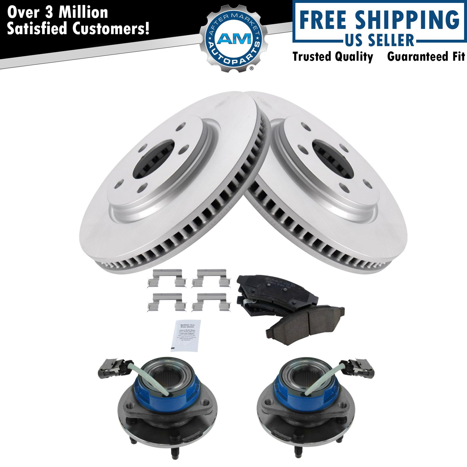 <b>Ceramic Brake Pad & Rotor Kit</b>