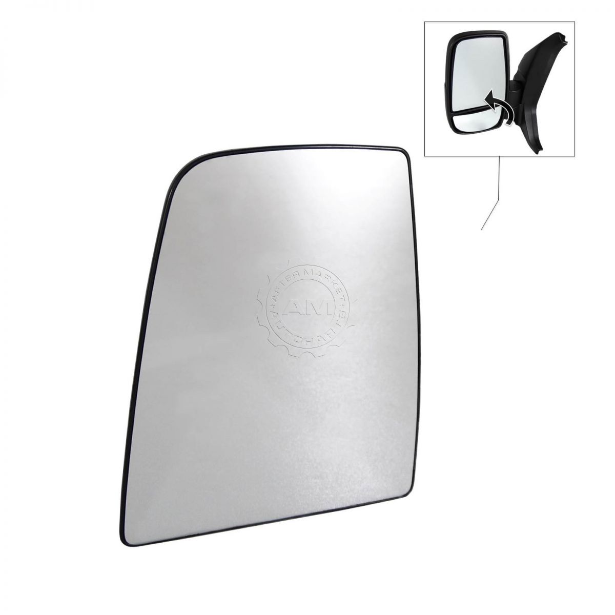 Mirror Glass Upper Driver Side Left LH for Ford Transit Van 150 250 350