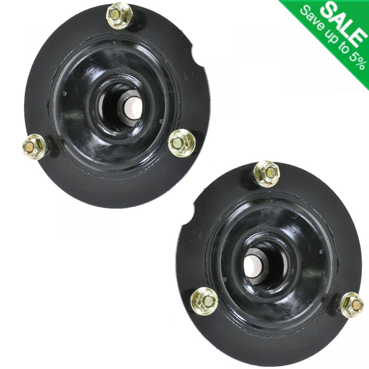 Front Upper Strut Shock Mounts Left Right Pair Set for BMW E30 E34 3