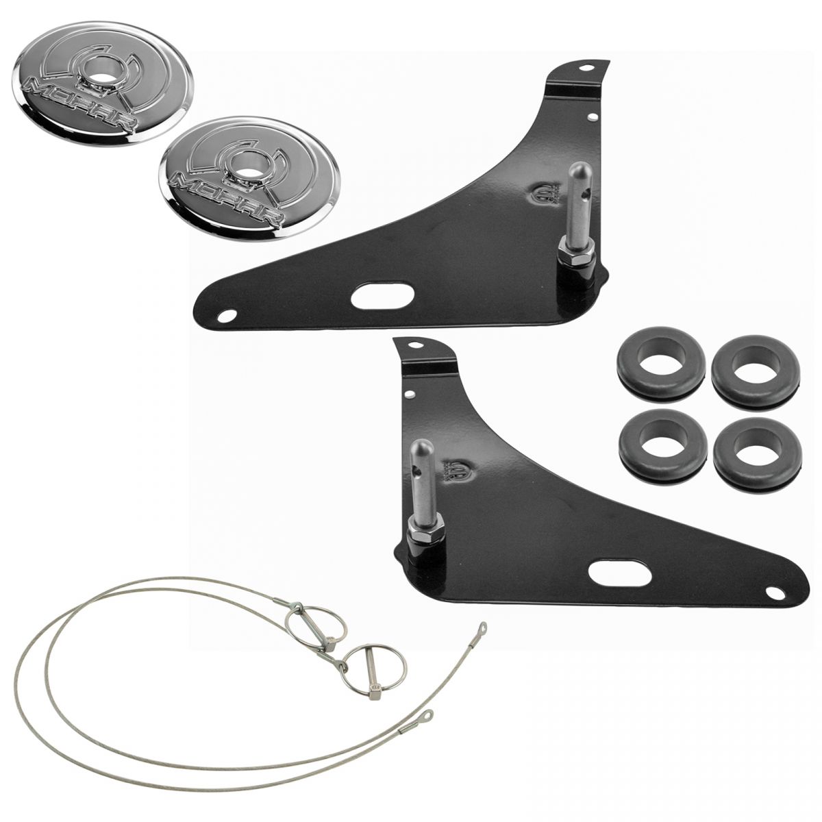 Hood Hold Down Latch LH Left Driver or RH Right Passenger for 97-06 Wrangle...