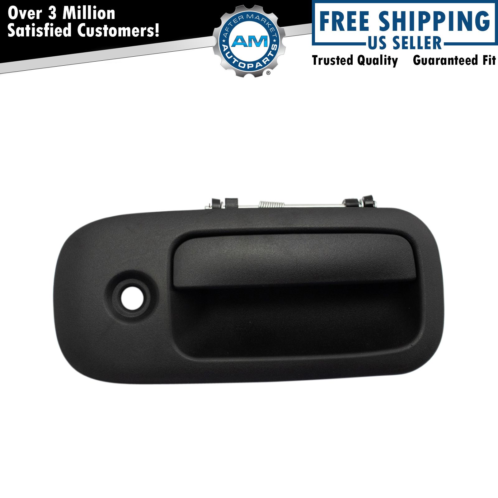 Side Hinged Cargo Exterior Outside Textured Black Door Handle RH Passenger