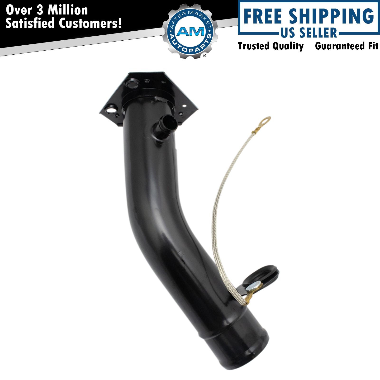 Gas Fuel Tank Filler Neck Pipe for 88-97 Chevy GMC Pickup Fleetside Bed