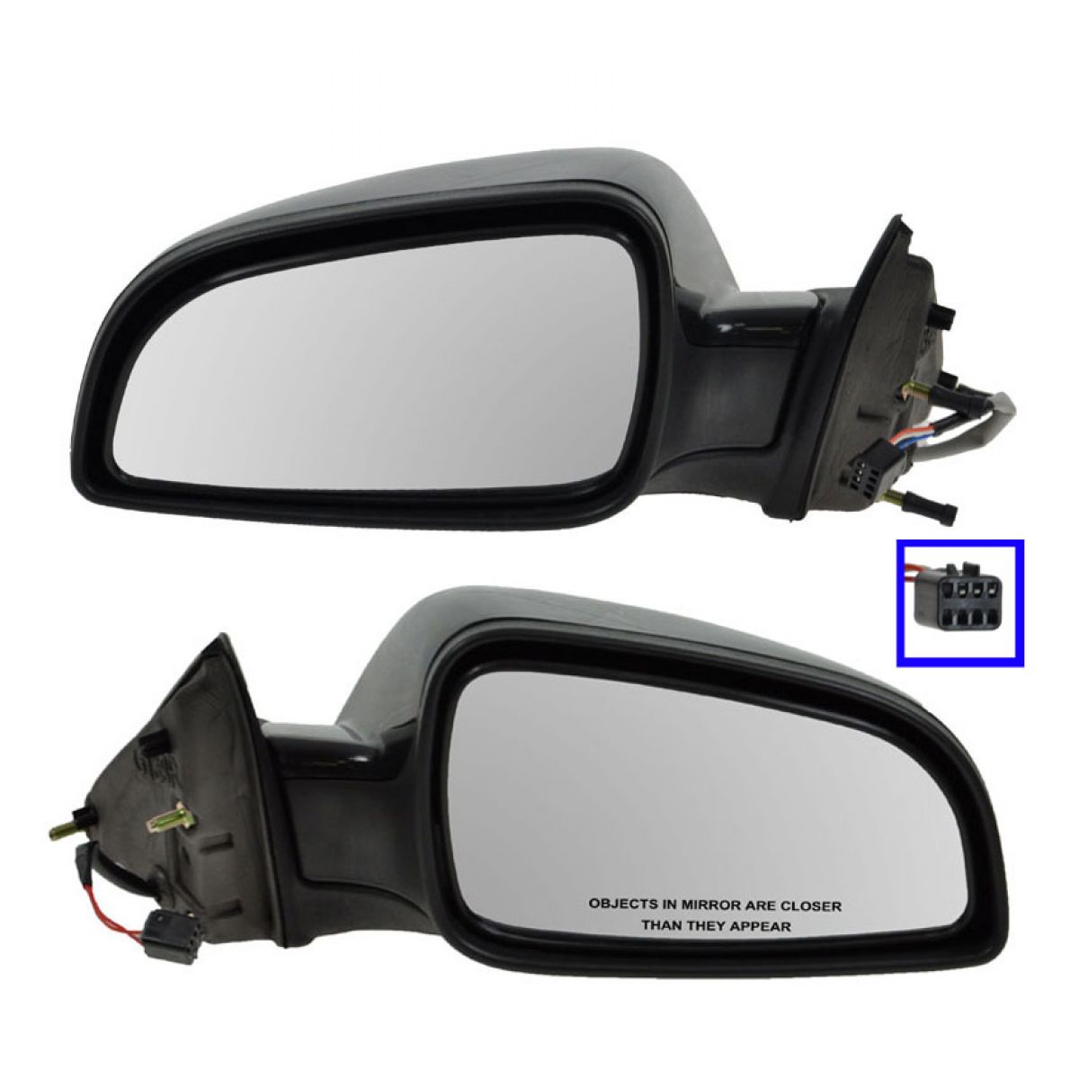 Mirror Power Heated LH Left Driver Side for Chevy Malibu Saturn Aura