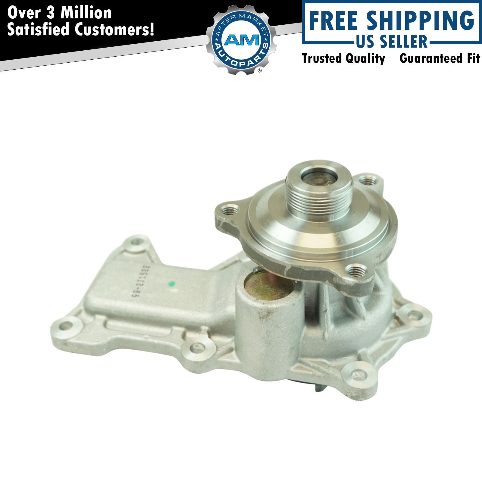 Engine Water Pump with Gasket for 07-11 Jeep Wrangler 3.8L SUV JK New