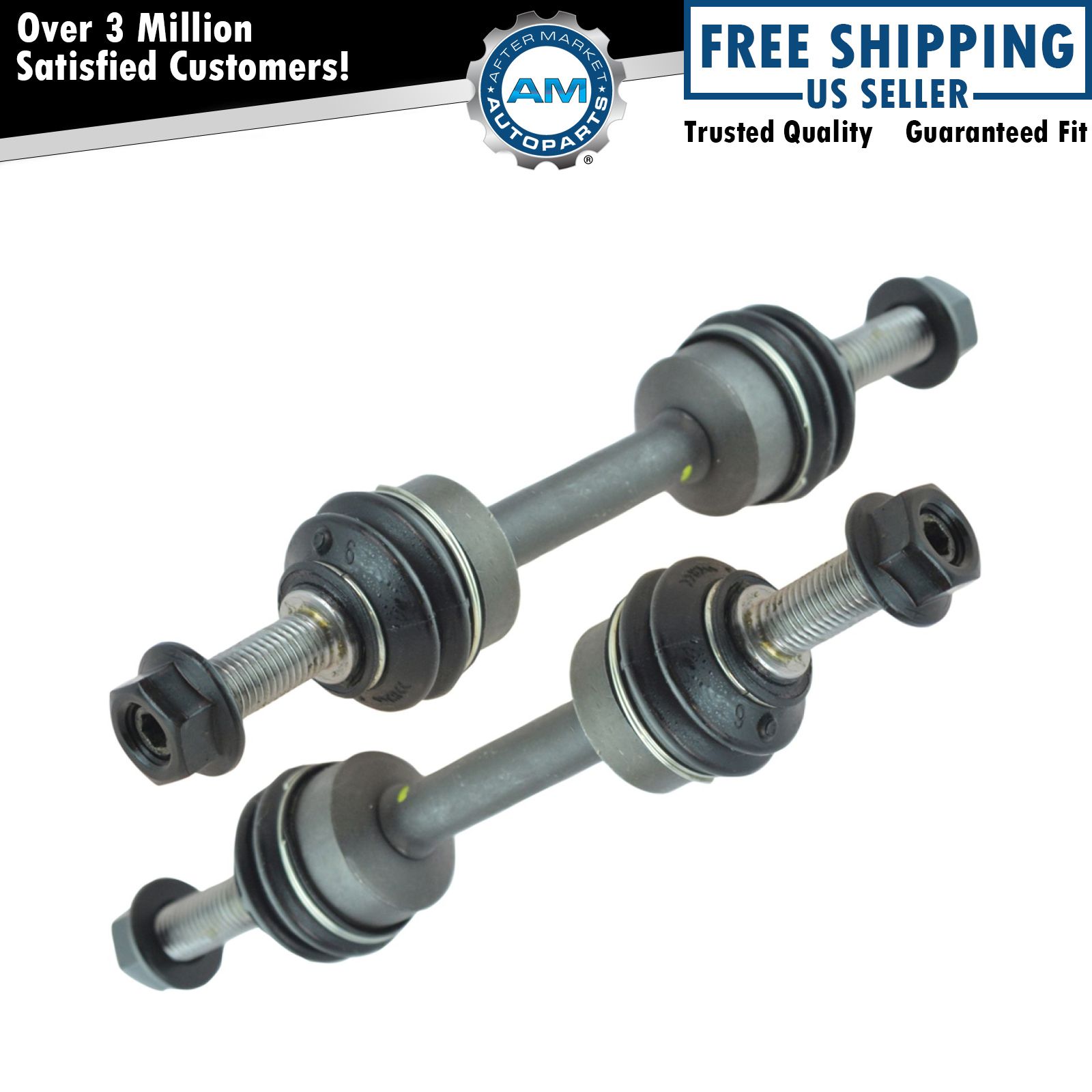 Stabilizer Sway Bar End Link LH & RH Front Pair Set of 2 for Ford Lincoln New