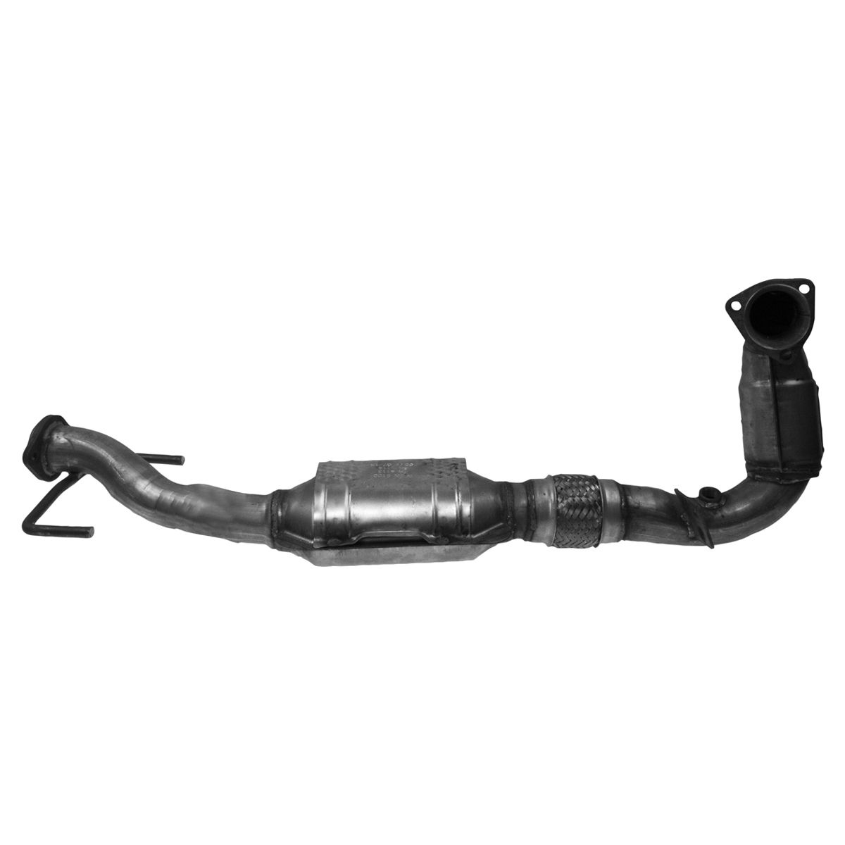 1999-2009 9-5 front intermediate exhaust pipe with flex fits