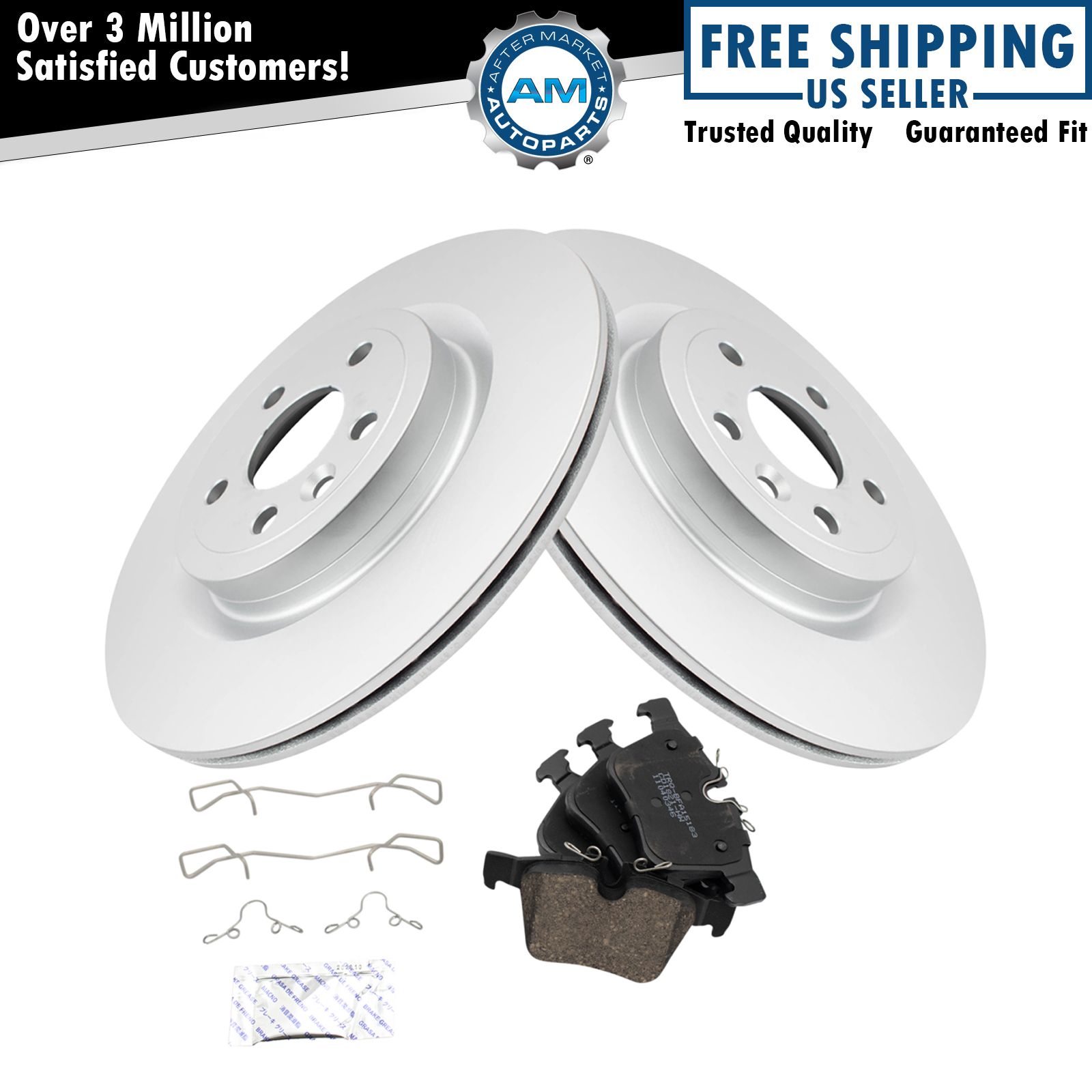<b>Ceramic Brake Pad & Rotor Kit</b>