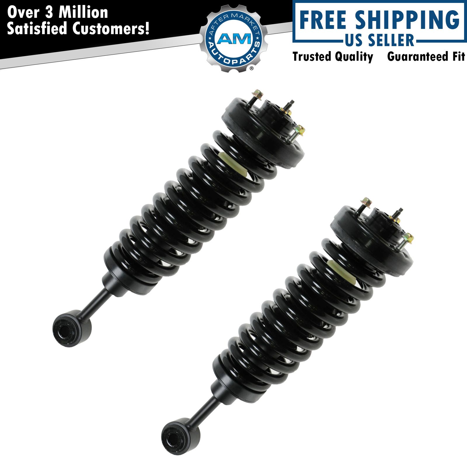 <b>2 Piece Shock & Spring Assembly Set</b>