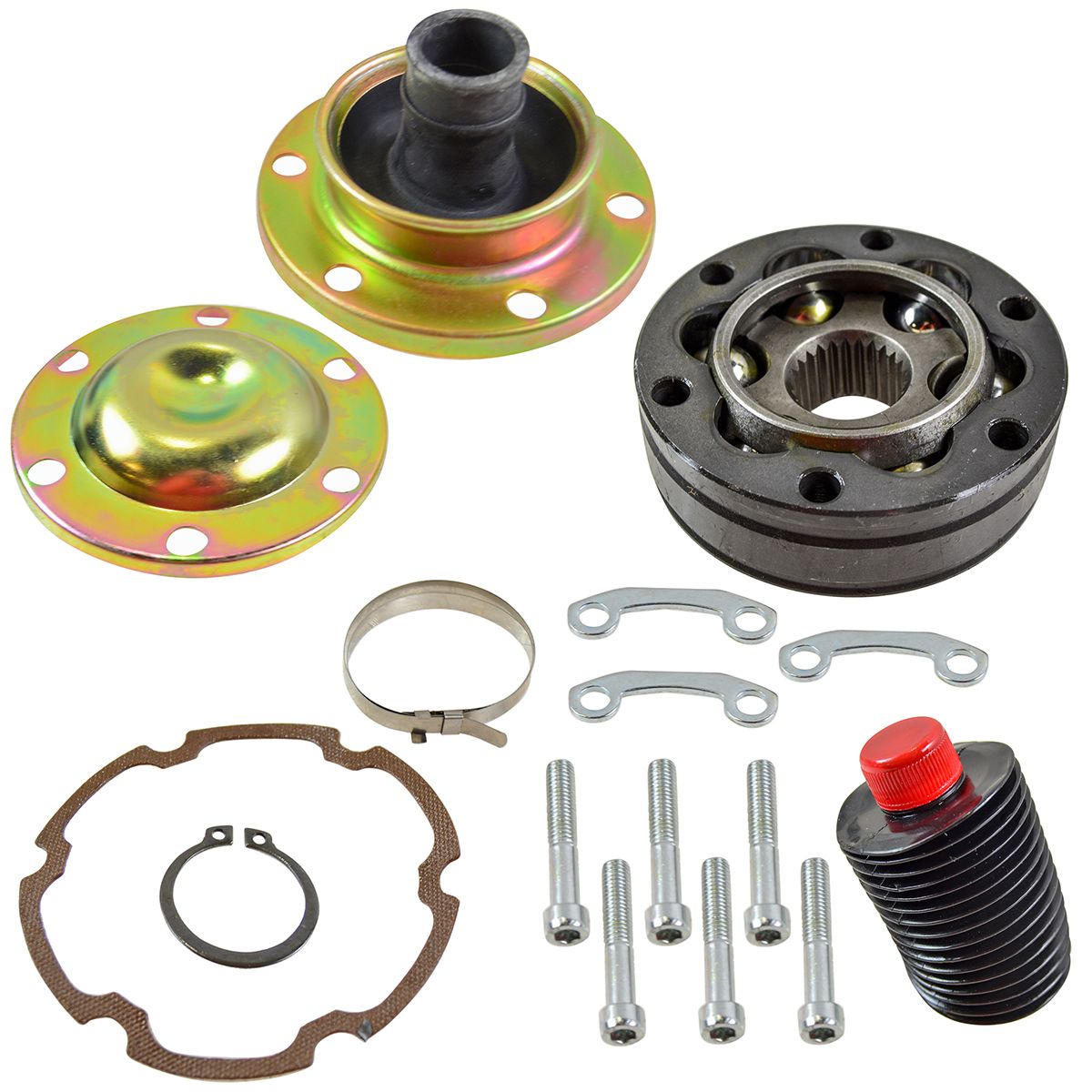 Front Driveshaft CV Joint Rebuild Kit for Jeep Dodge Pickup Truck Brand