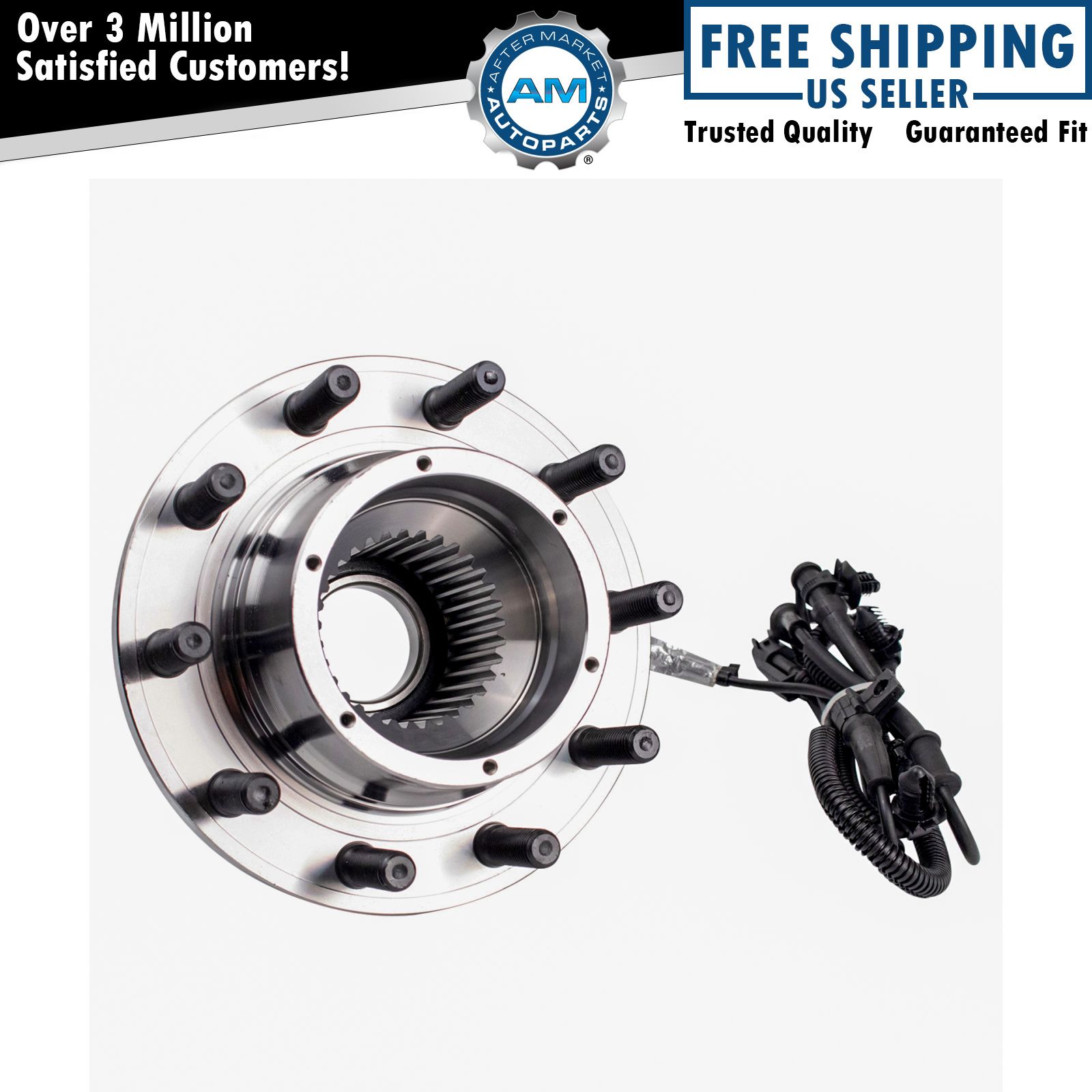 Front Wheel Bearing & Hub Assembly LH or RH Side for Ford F450 F550 4WD