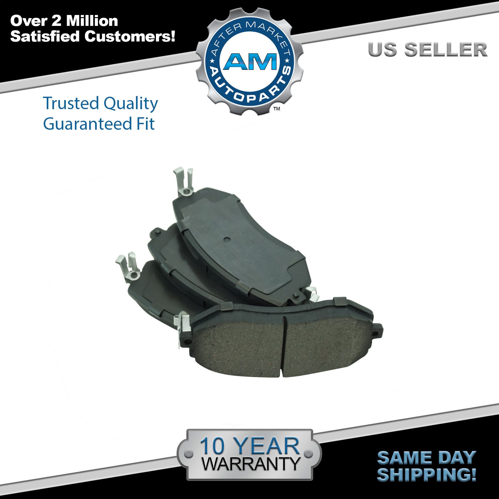 Nakamoto Premium Posi Ceramic Brake Pad Front Set for Scion FR-S Subaru Impreza