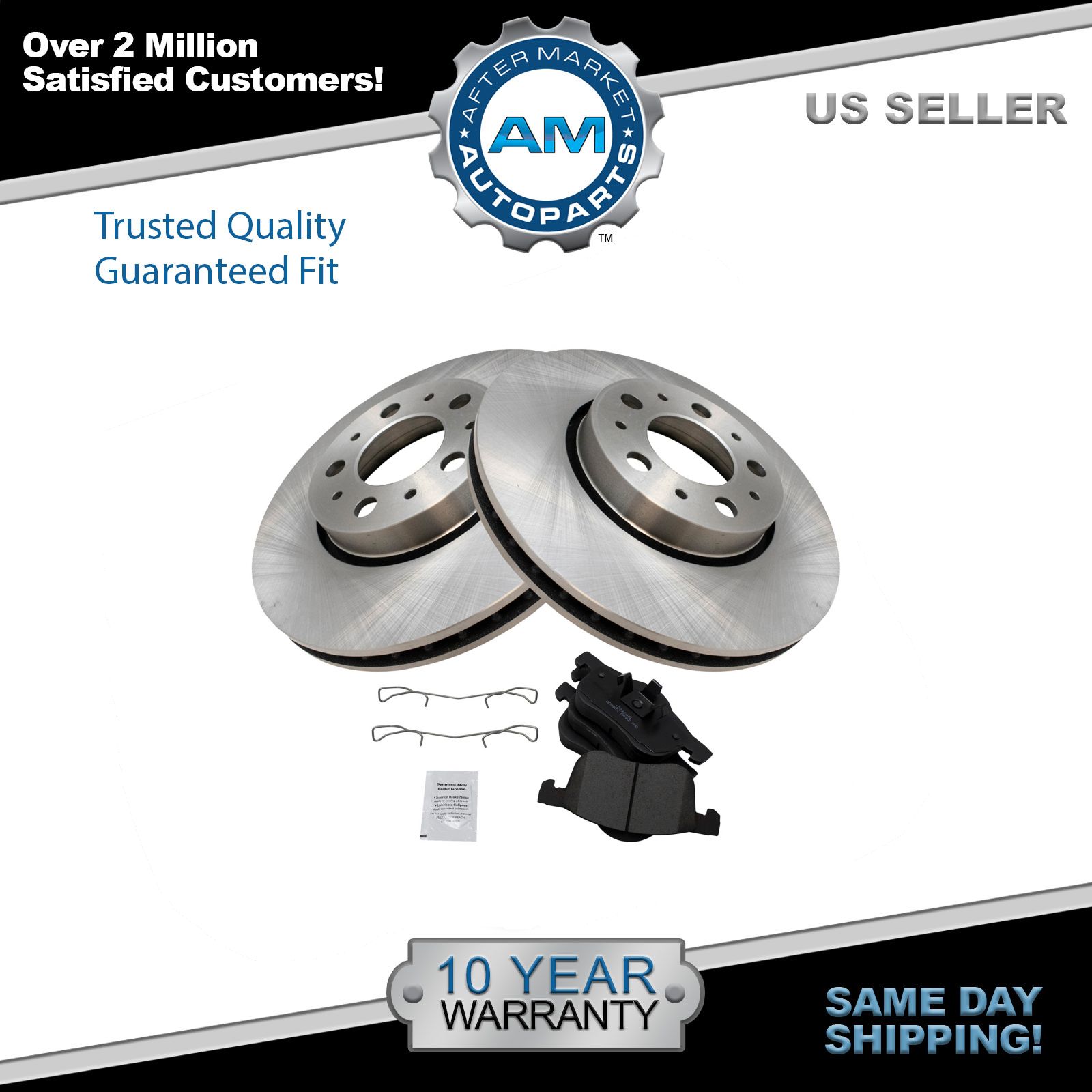 Disc Brake Pad & Rotor Front Ceramic Kit For Volvo XC70 S60 V70 New eBay