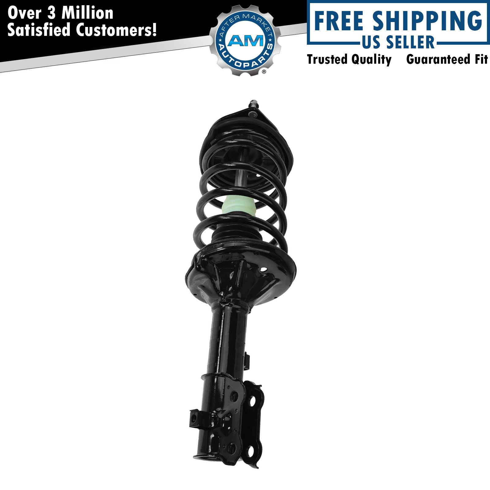 Front Left Strut & Coil Spring Assembly For 2000-2005 Hyundai Accent