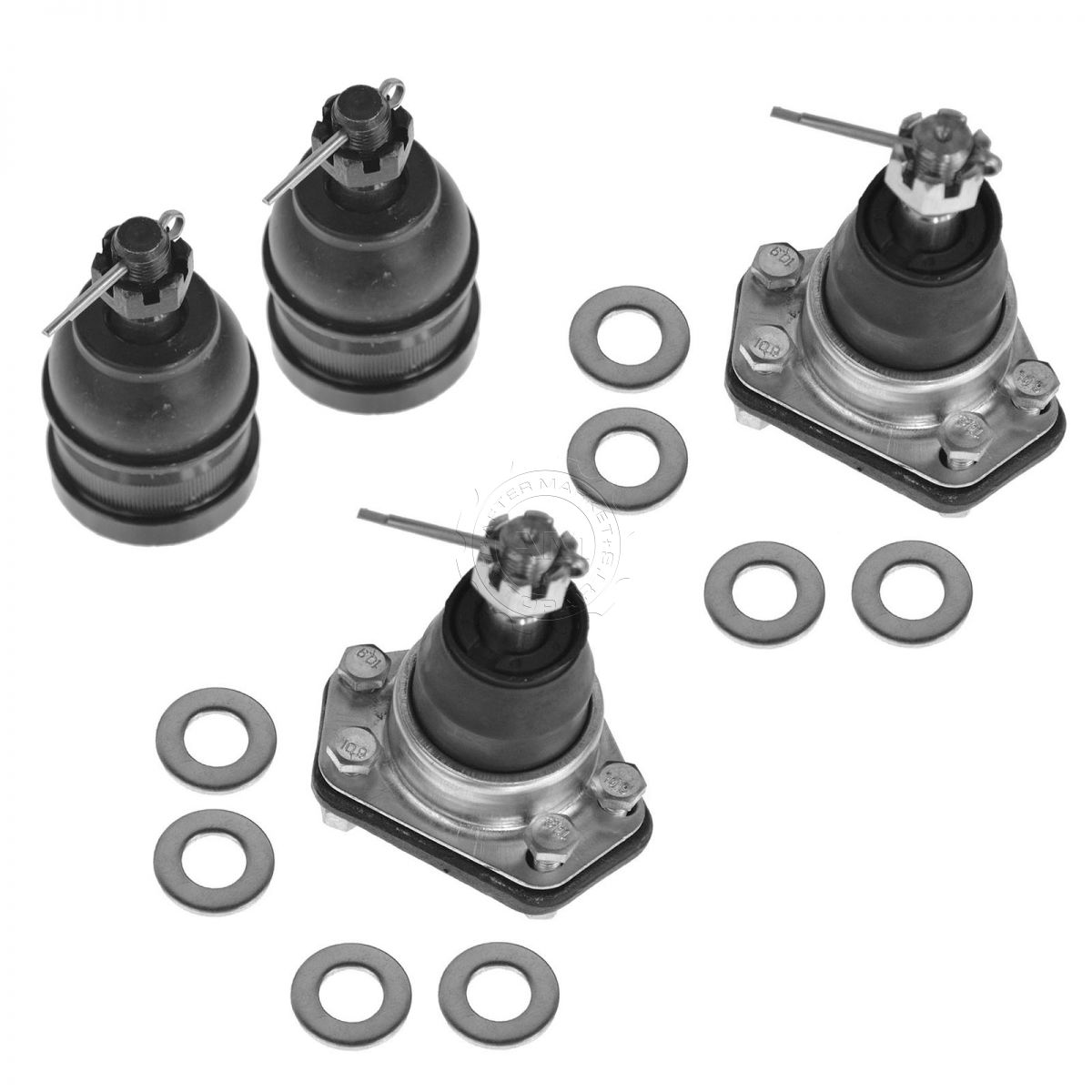 Ball Joints Front Upper & Lower Kit Set of 4 for Chevy GMC S10 Blazer