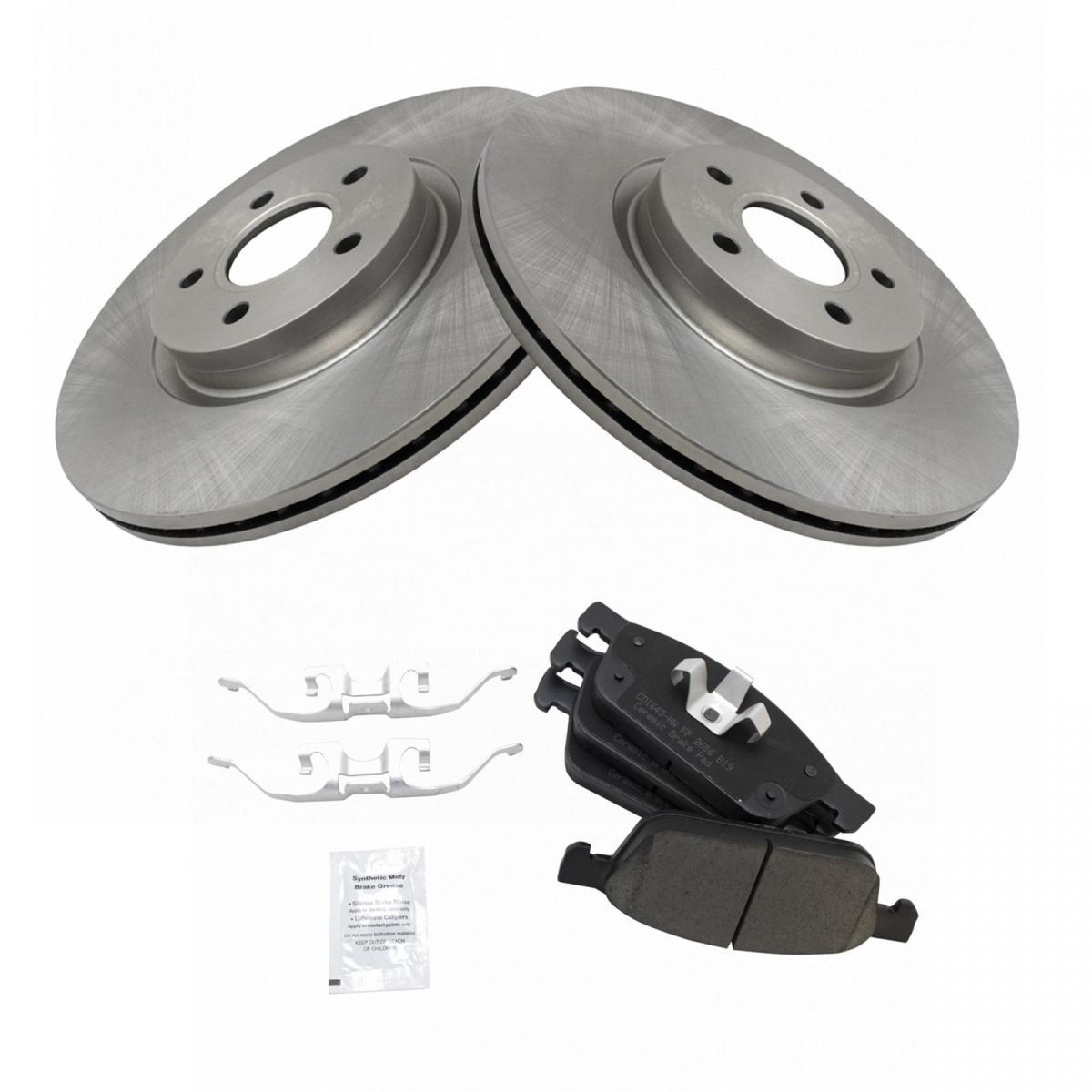 Front Premium Posi Ceramic Disc Brake Pads & Rotor Kit for 1316 Ford