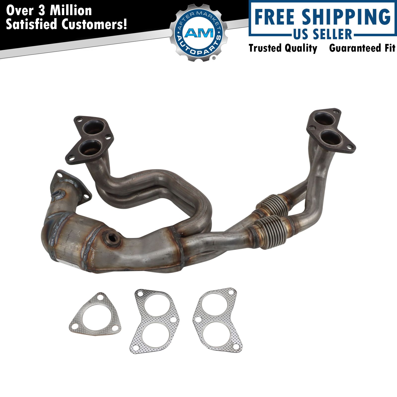 Exhaust Pipe w Catalytic Converter Fits 06-12 Forester Impreza Legacy Outback