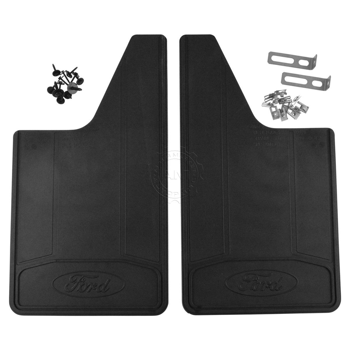 Oem Heavy Duty Rubber Mud Flaps Splash Guard Front Lh Rh Pair For Ford Pickup Ebay