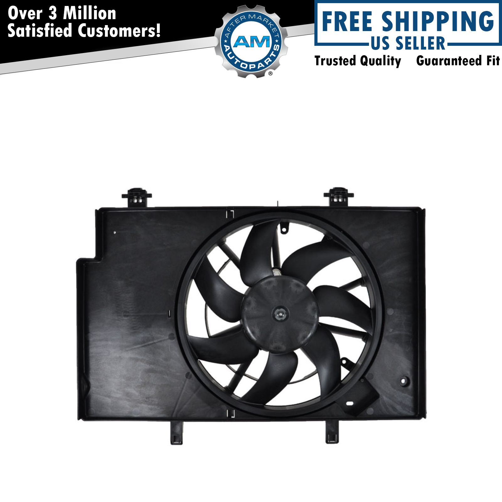 7 Blade Radiator Cooling Fan Assembly BE8Z8C607A for Ford Fiesta eBay