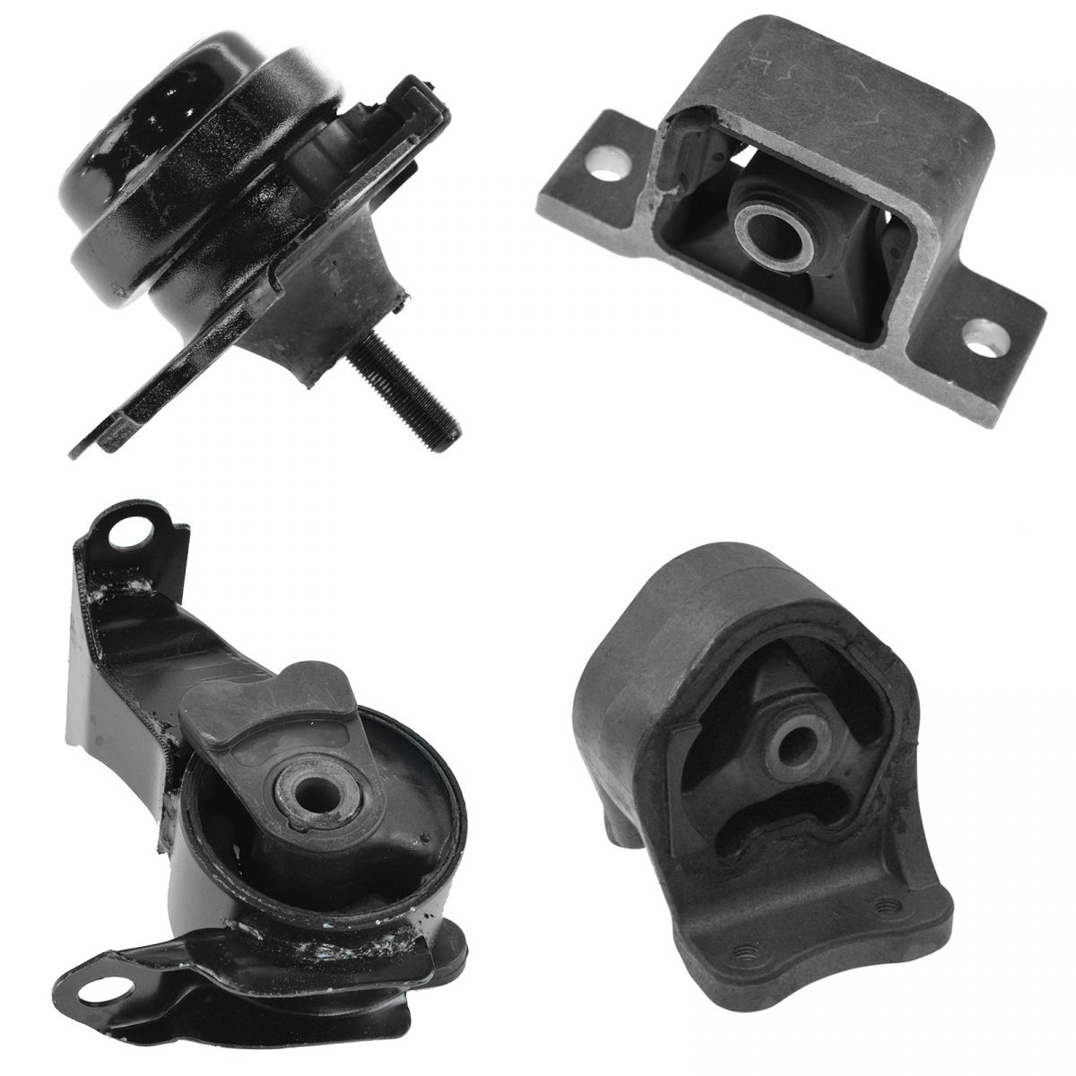 Engine Motor Transmission Mount Kit Set of 4 for Honda CRV CRV 2.4L AT