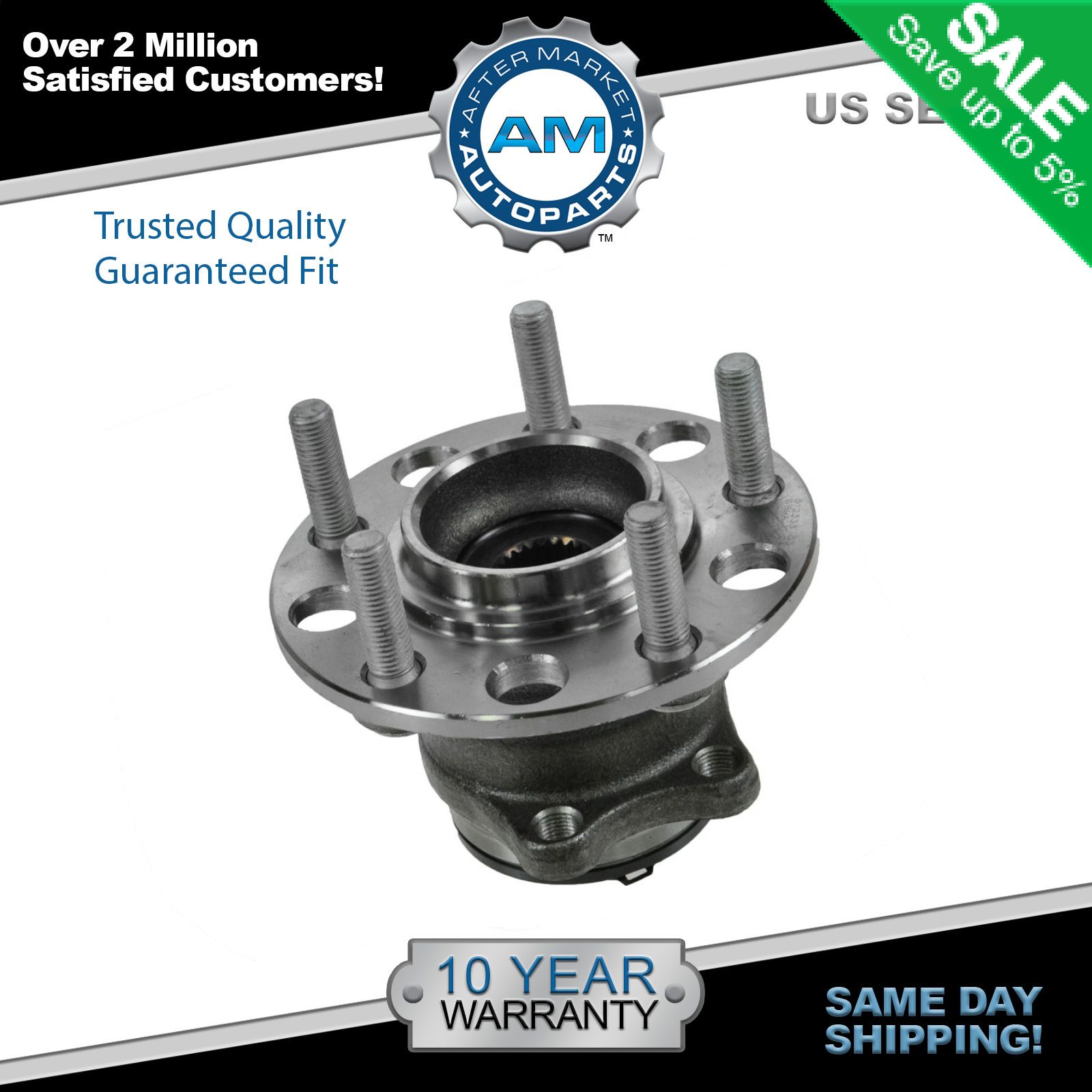 Rear Wheel Hub & Bearing Left or Right for Jeep Compass Patriot Caliber