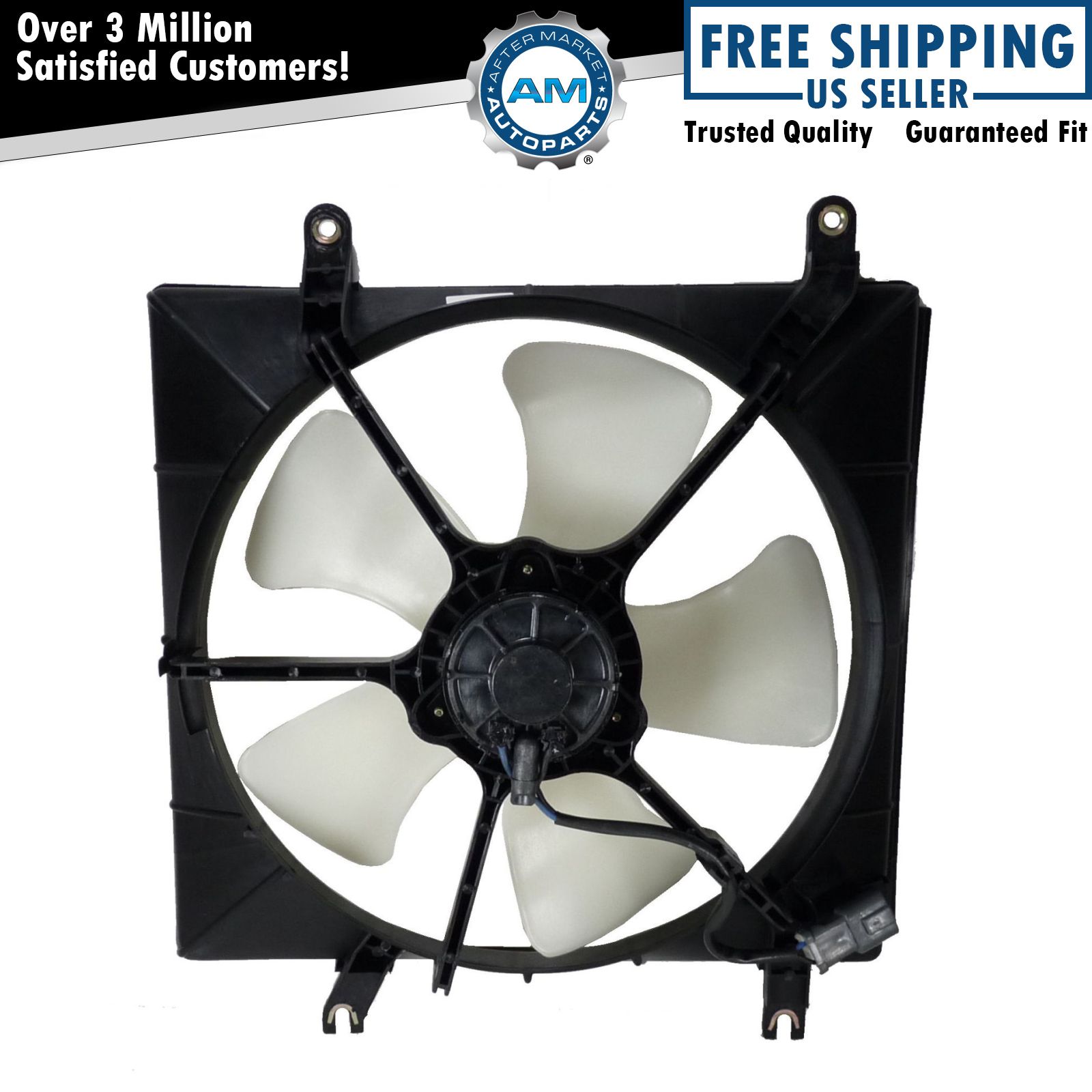 Radiator Cooling Fan Assembly for 9701 Honda Prelude Mitsuba Design eBay