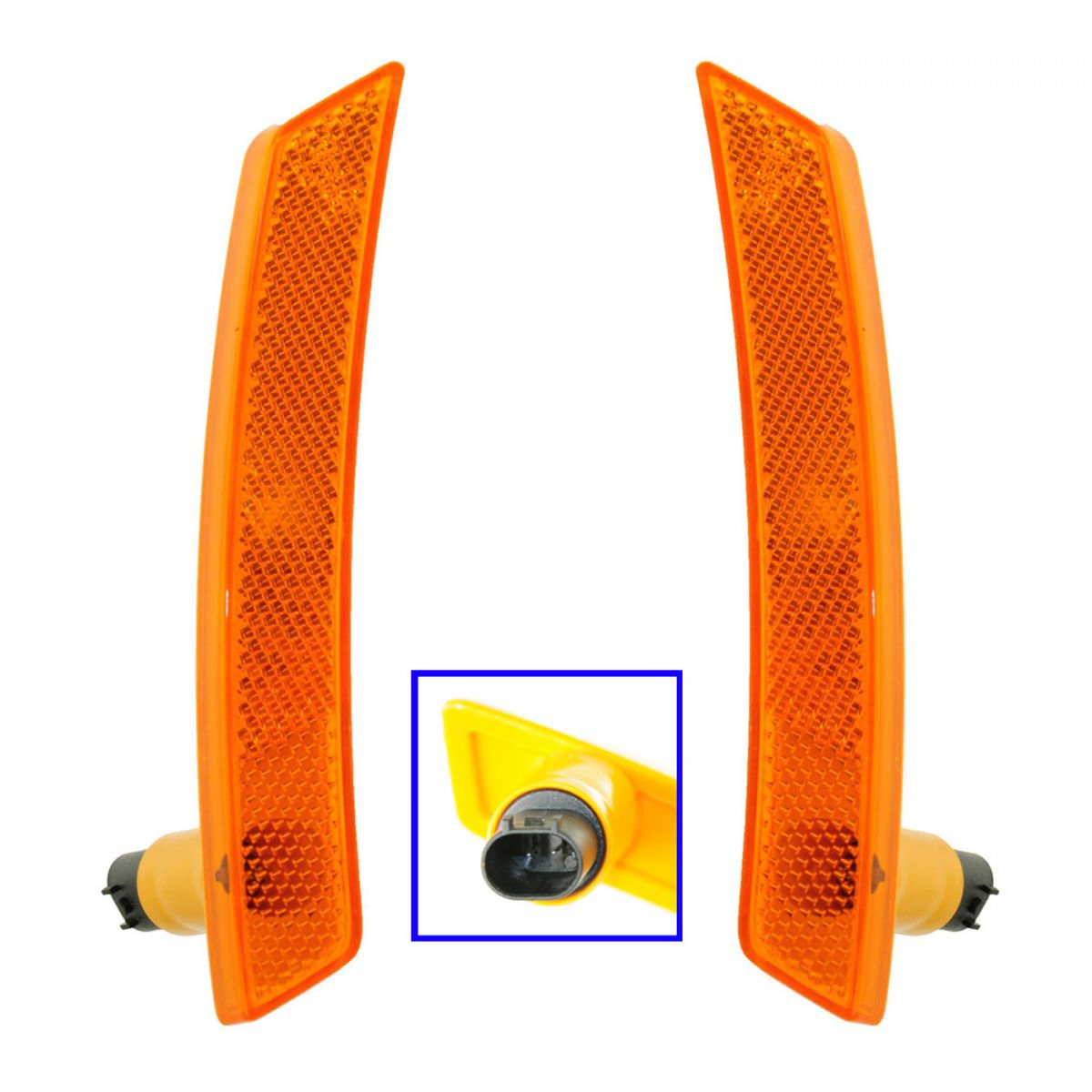 Front Side Marker Light Lamp Pair Set for Mini Cooper Clubman