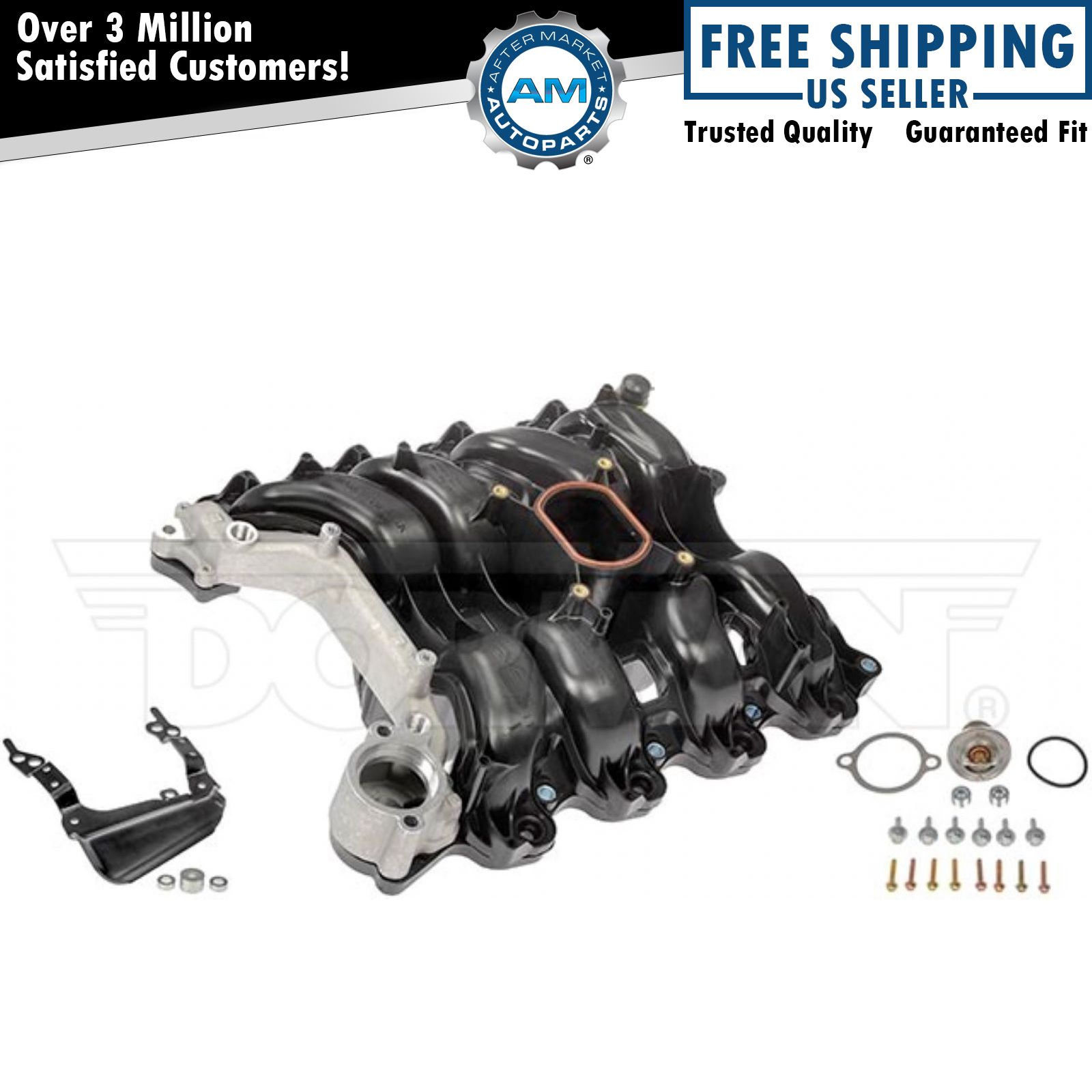 Dorman 615-175 Intake Manifold w/ Gaskets & Thermostat for Ford Lincoln Mercury