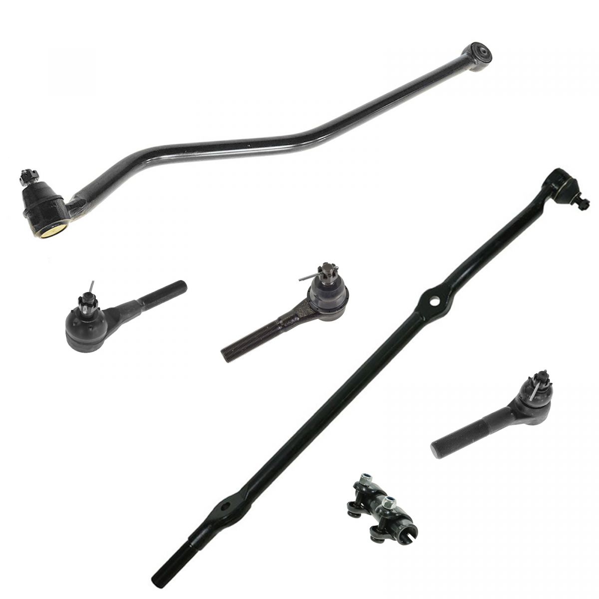 Front Tie Rods Drag Link & Track Bar Kit Set for 93-98 Jeep Grand Cherokee 4.0L