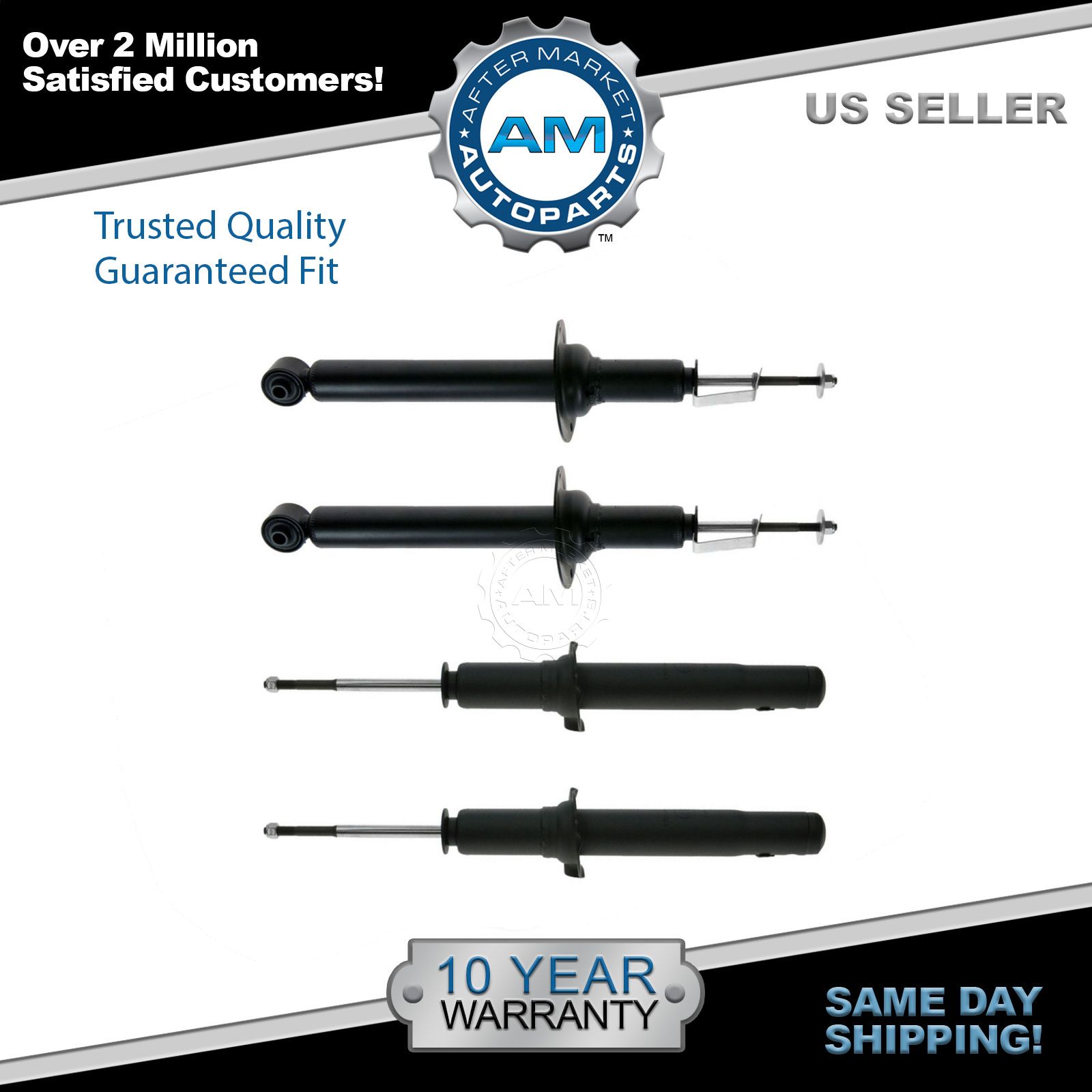 Front & Rear Shock Absorber Strut Kit Set of 4 for Acura TL Honda Accord