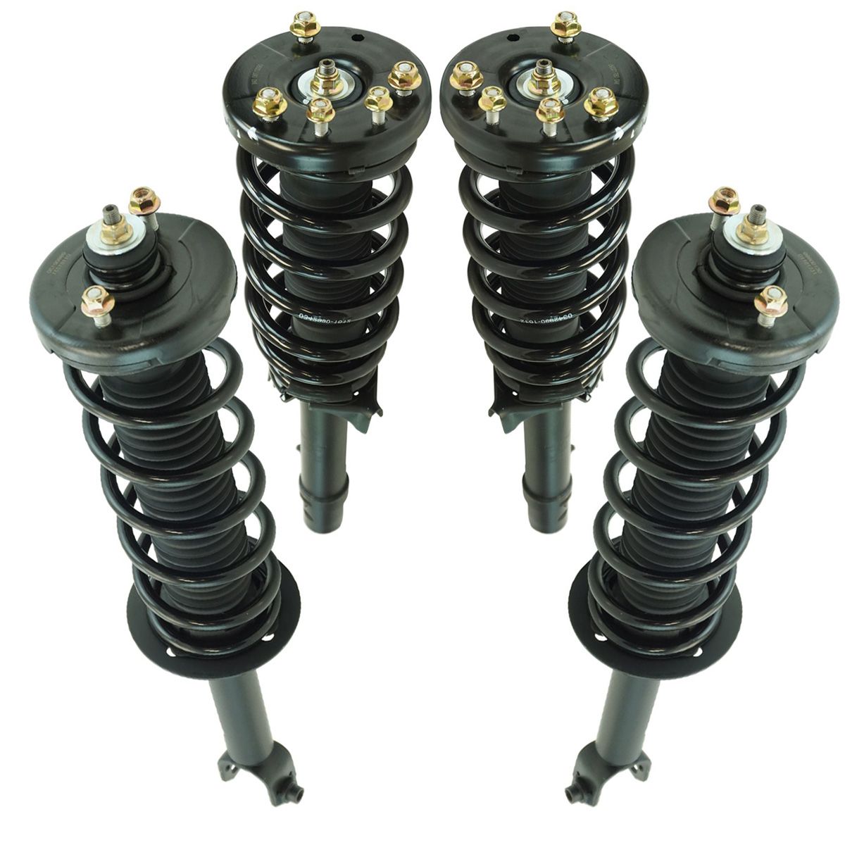 Front Rear Complete Quick Loaded Strut Spring Assembly Kit Set Pc For Tl New Ebay