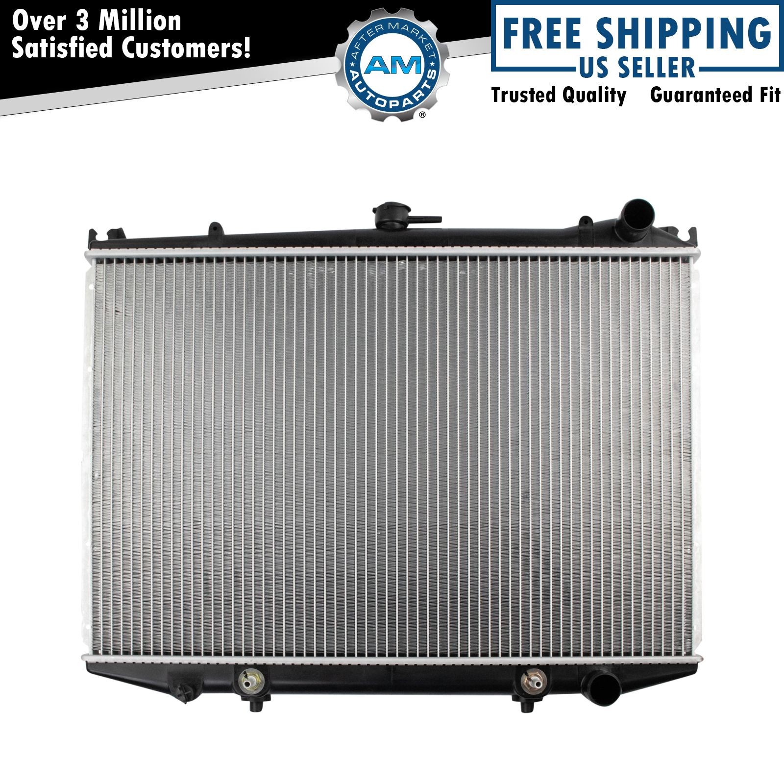 Radiators Assembly Plastic Tank & Aluminum Core for Nissan Pathfinder D21 Pickup