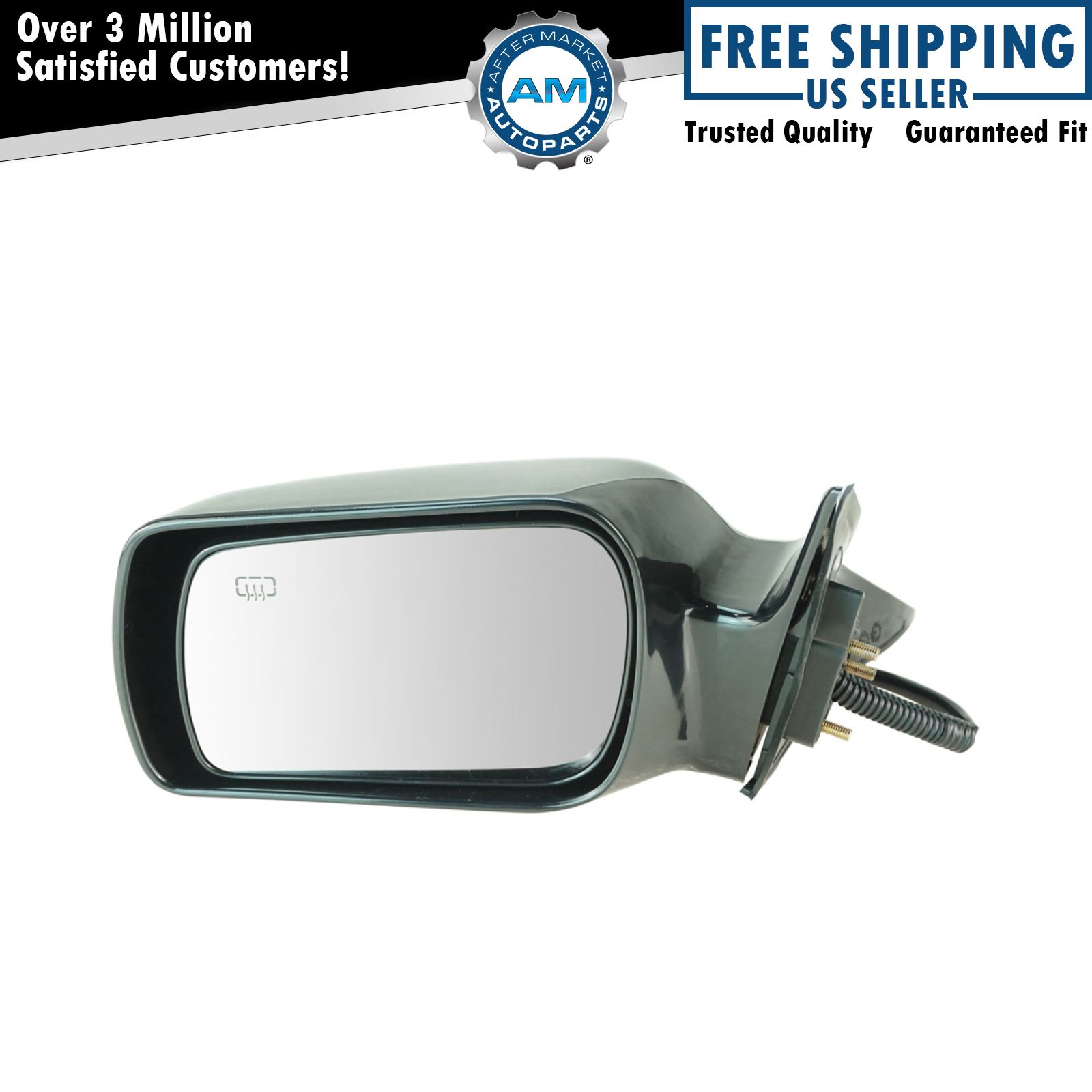 Heated Power Side View Door Mirror Left LH Driver Side for 00-04 Toyota Avalon