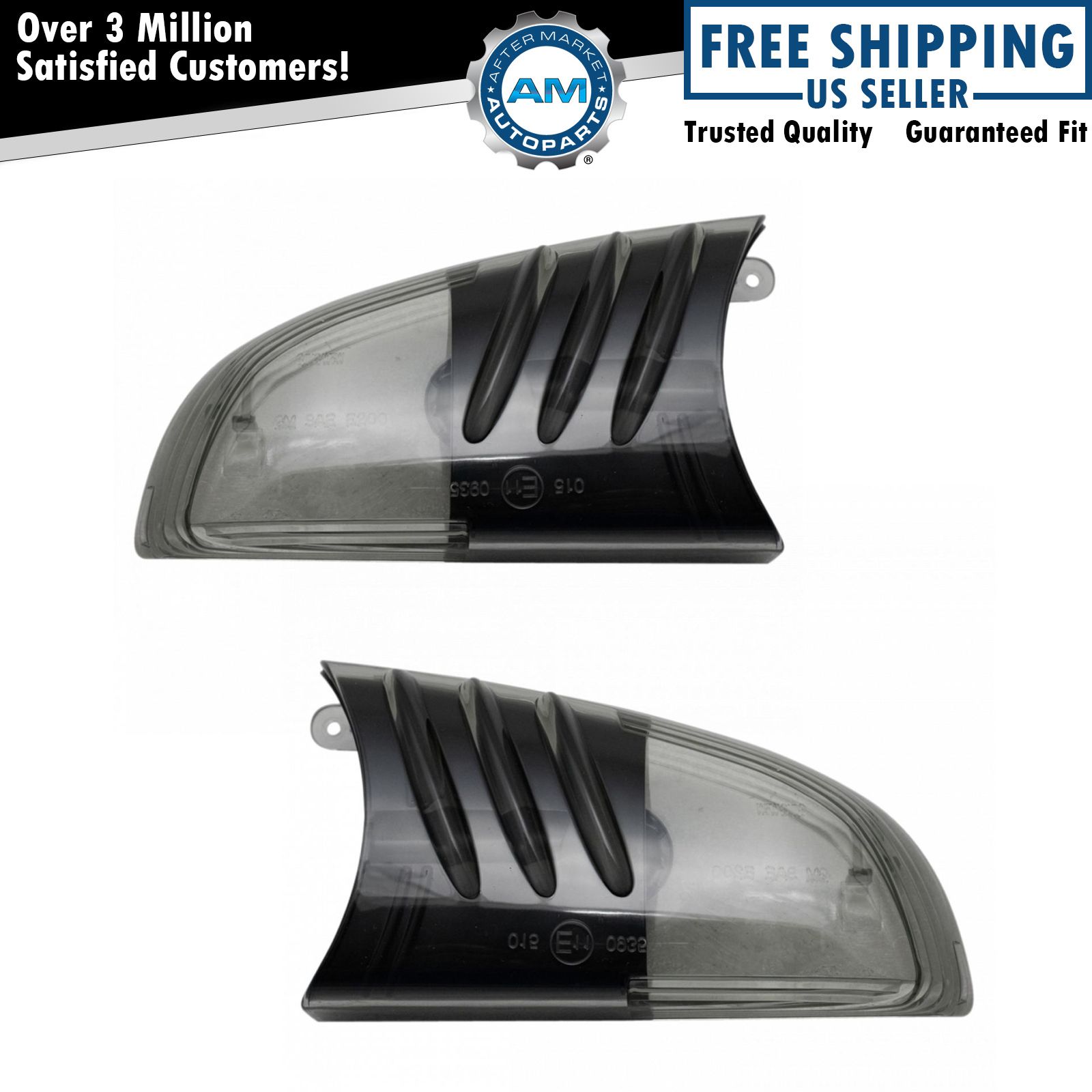 OEM Mirror Turn Signal Light Lens Kit Pair Set of 2 for Trailblazer