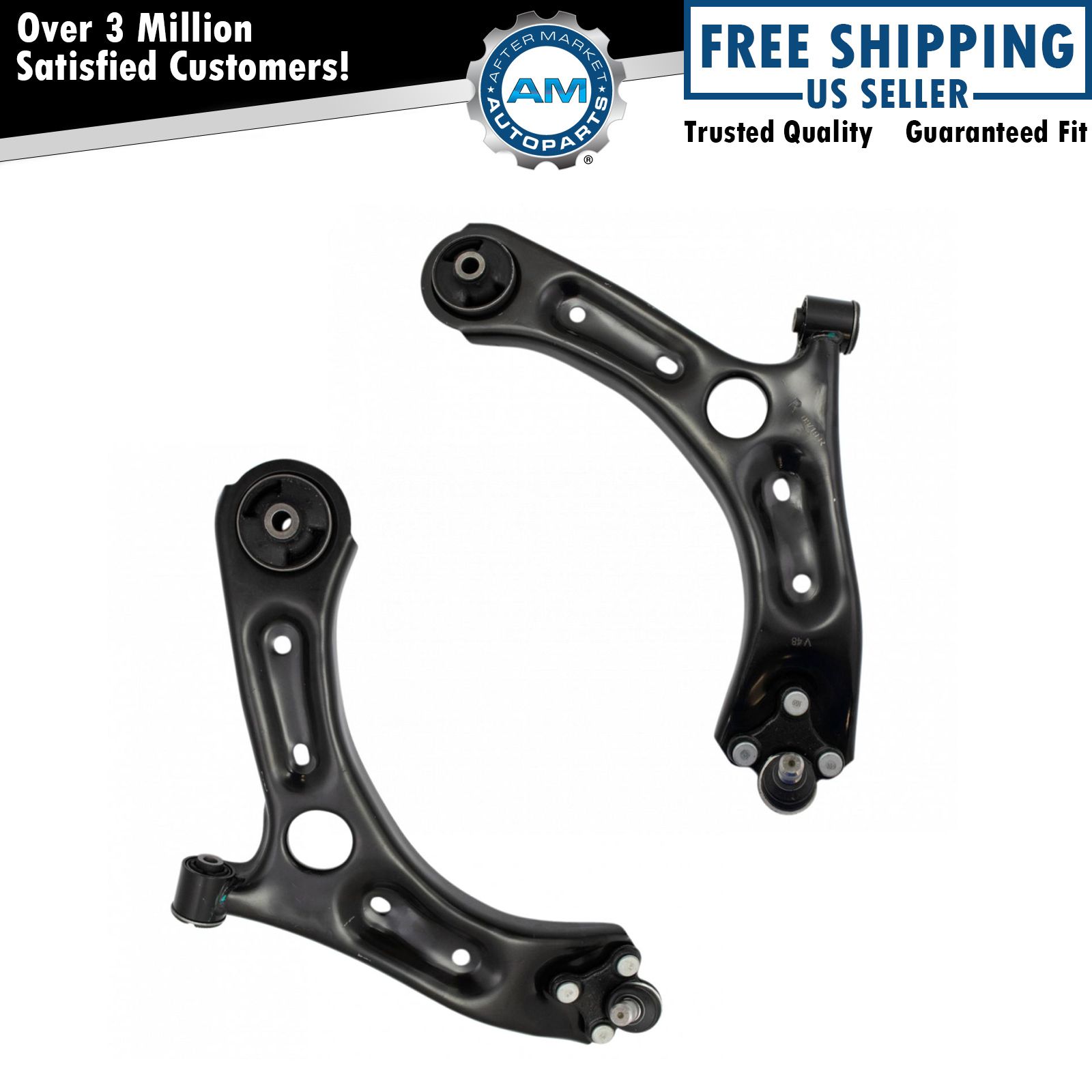 Front Lower Control Arm Ball Joint Assembly LH RH Pair 2pc for Sonata Optima