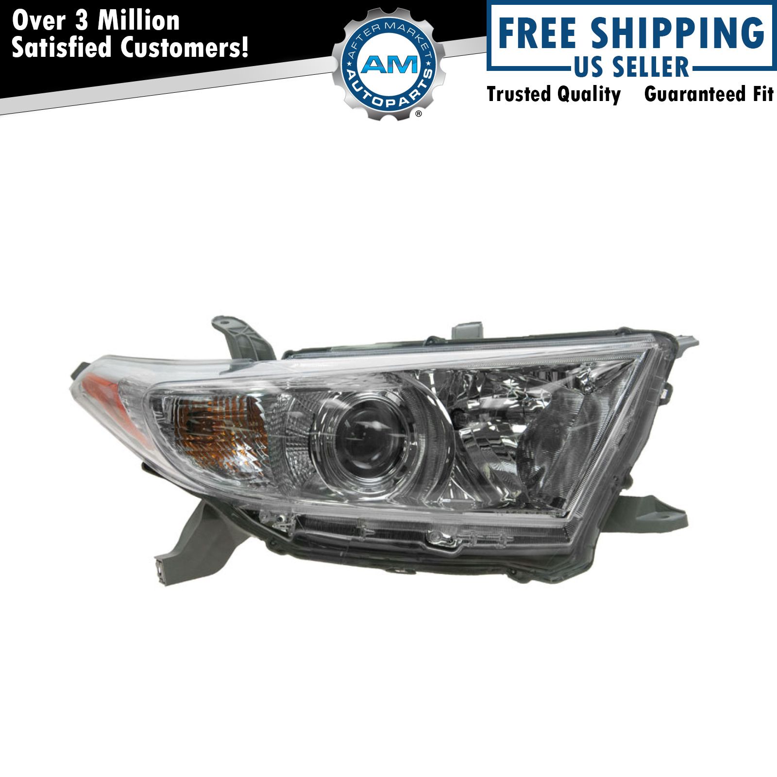 Right Headlight Assembly For 2011-2013 Toyota Highlander TO2503208