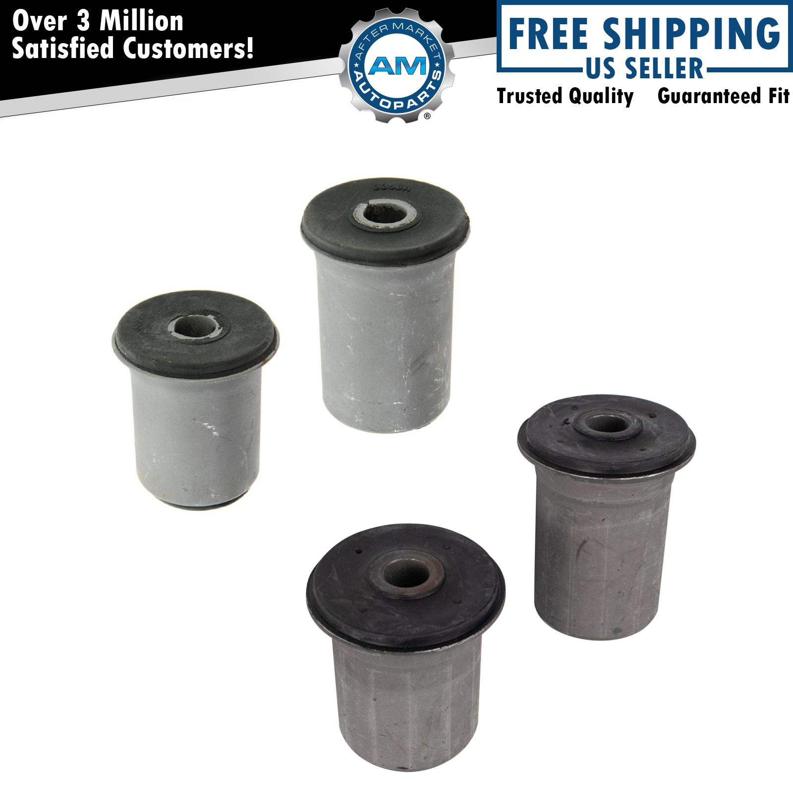 Front Upper & Lower Control Arm Bushing Kit Set for GM Pickup Truck Van SUV