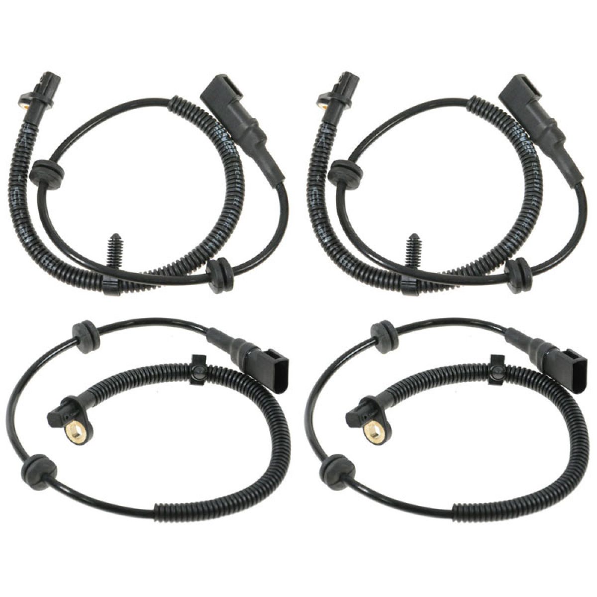 ABS Brakes Wheel Speed Sensor Kit Set of 4 for 0407 Focus eBay