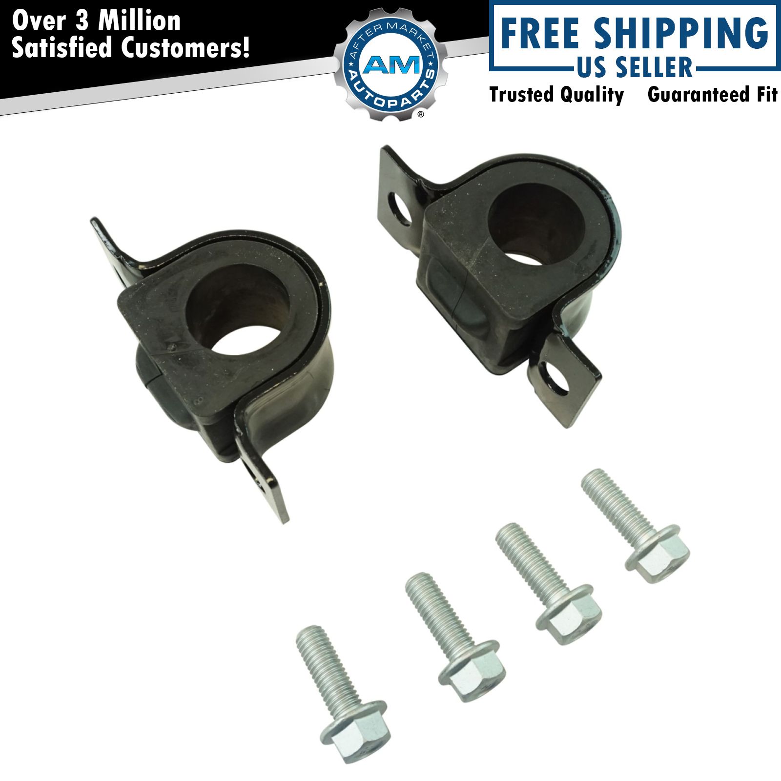 Front Sway Stabilizer Bar Bushing & Bracket Kit For Buick Chevy Pontiac Olds New