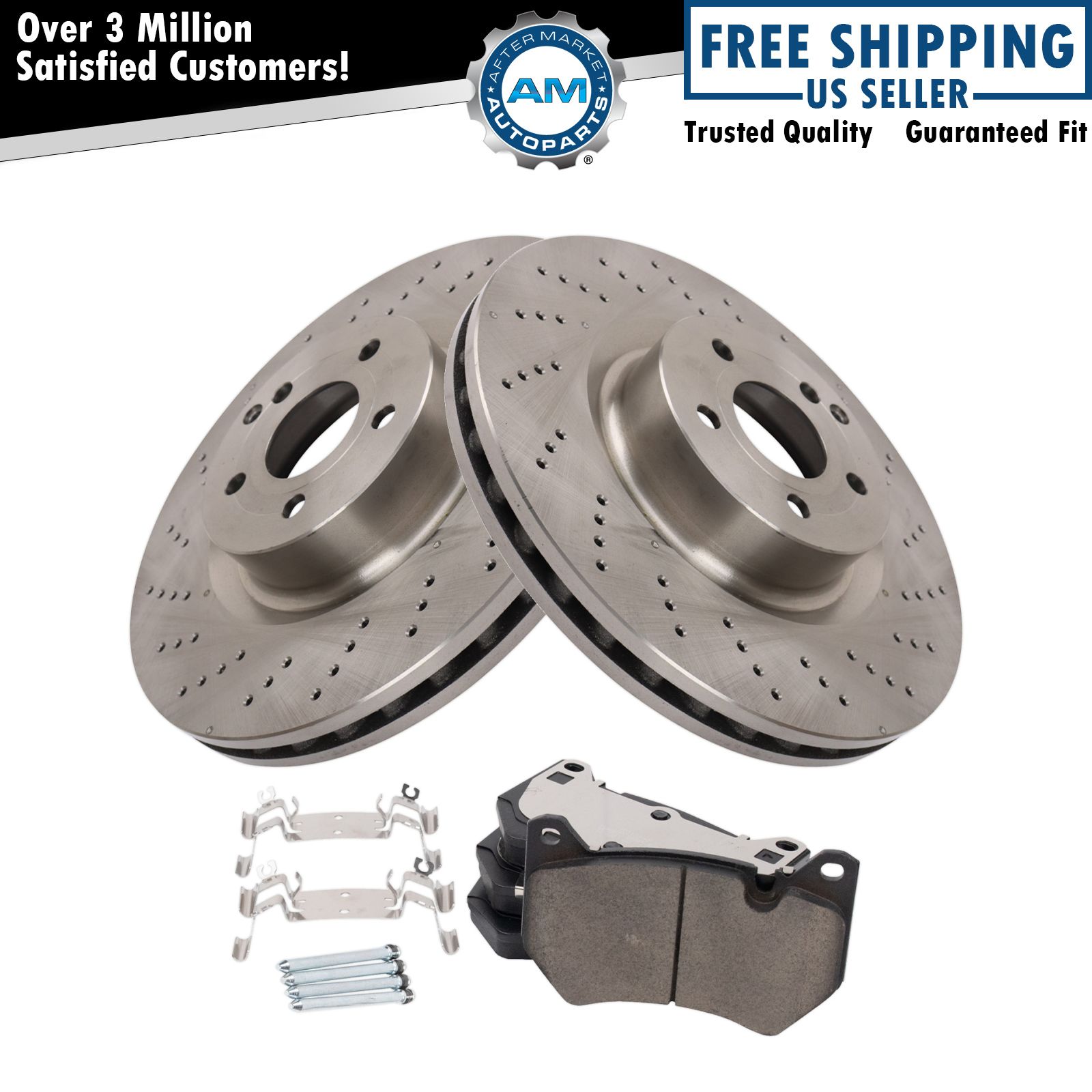 <b>Ceramic Brake Pad & Rotor Kit</b>